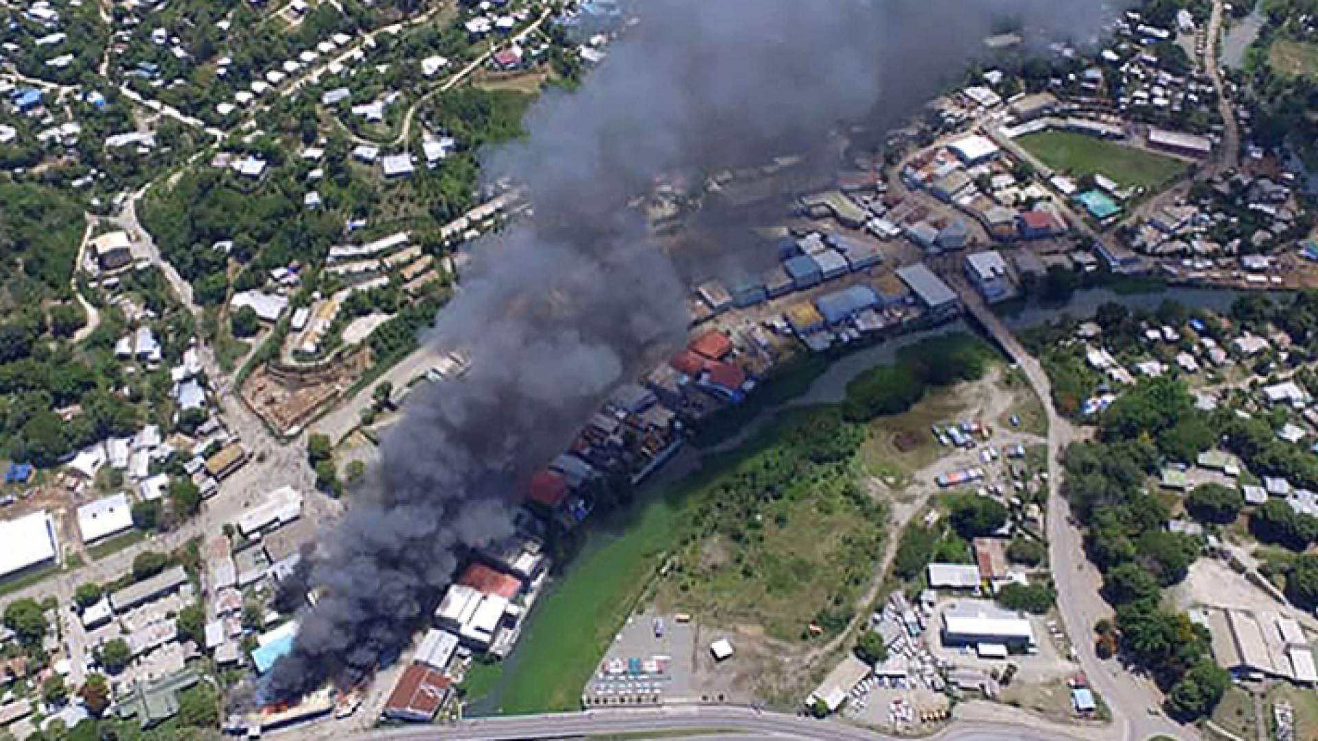 من الاحتجاجات في جزر سليمان