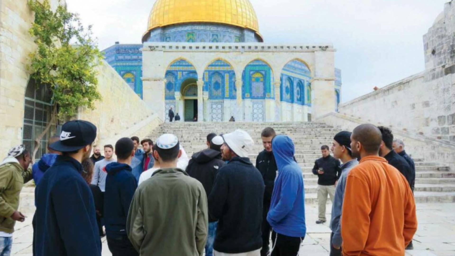 متطرفون في باحات المسجد الاقصى