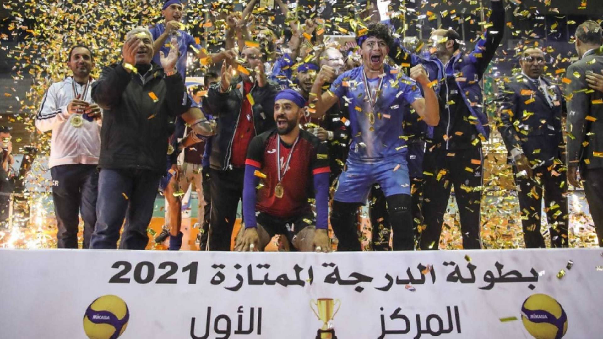 شباب الحسين بطلا لكرة الطائرة