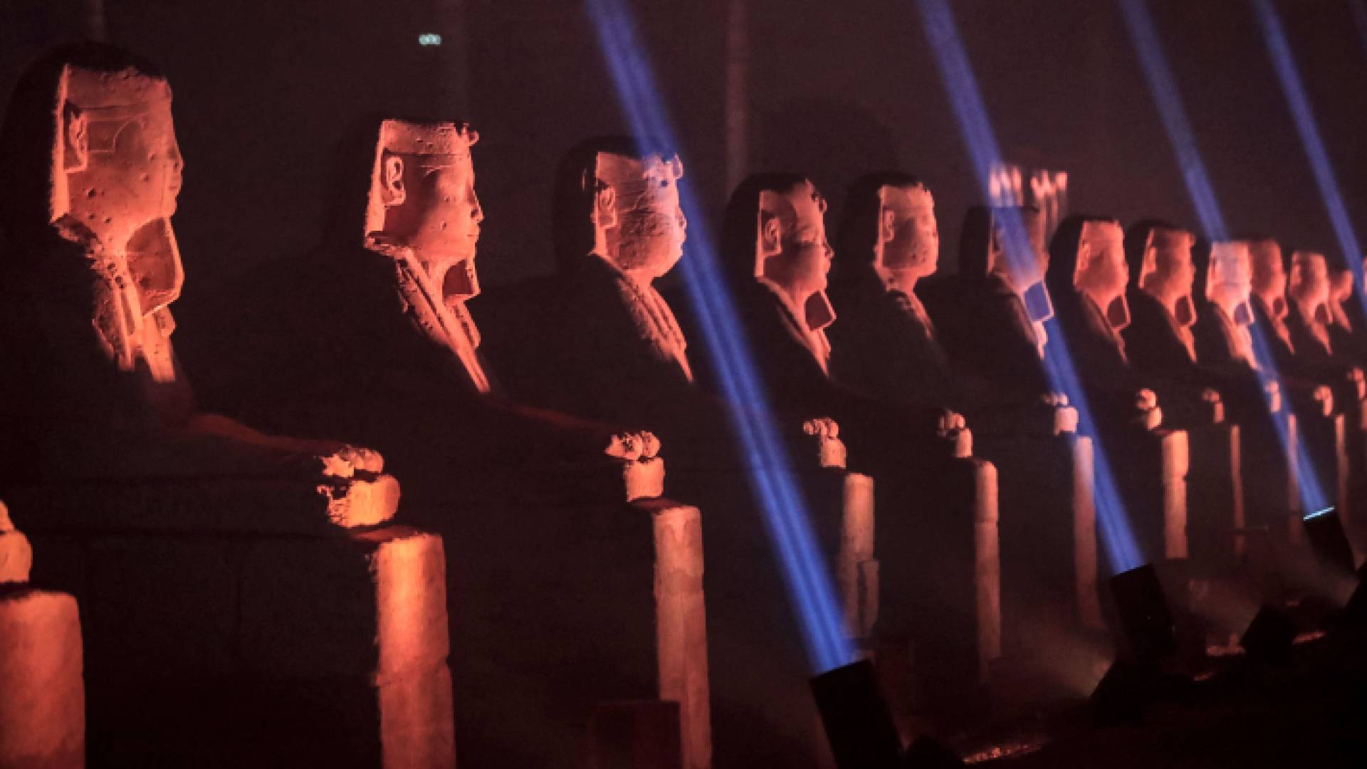 . طريق الكباش يرى النور في الأقصر