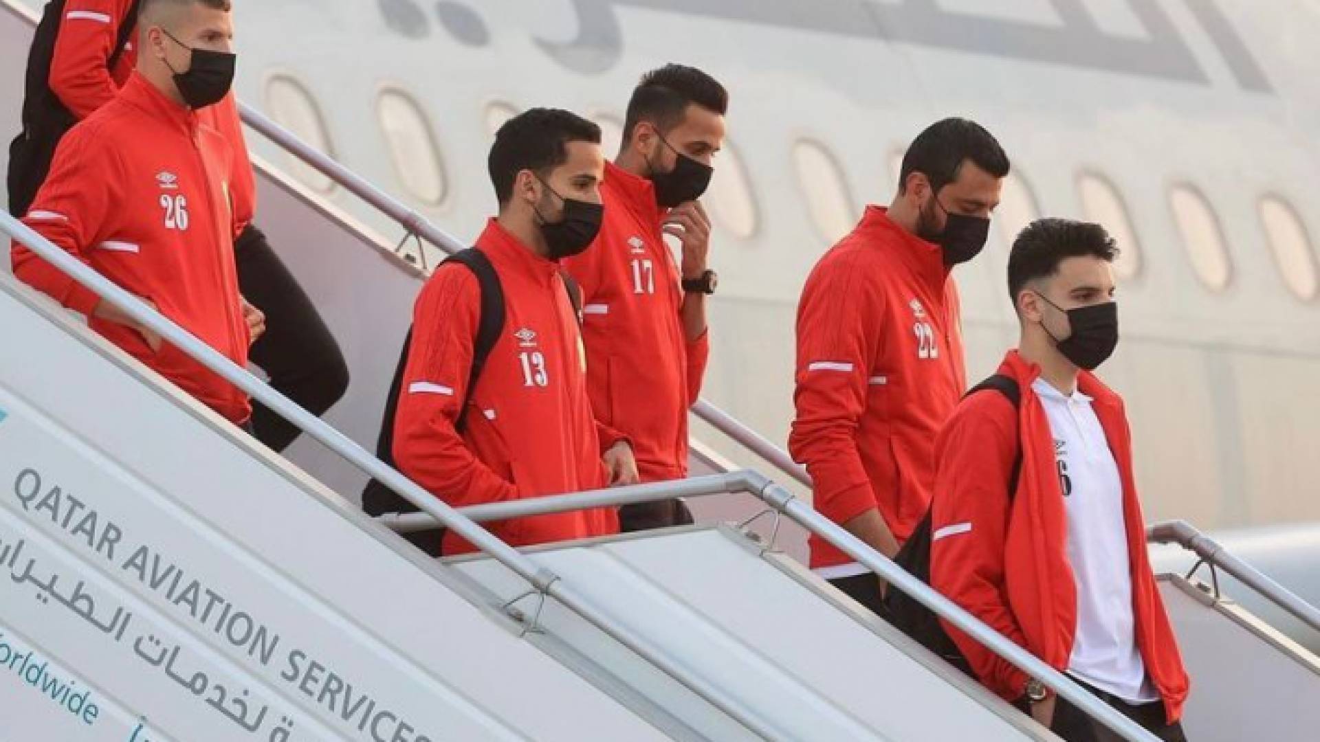 منتخب النشامى يصل إلى الدوحة للمشاركة بكأس العرب 2021