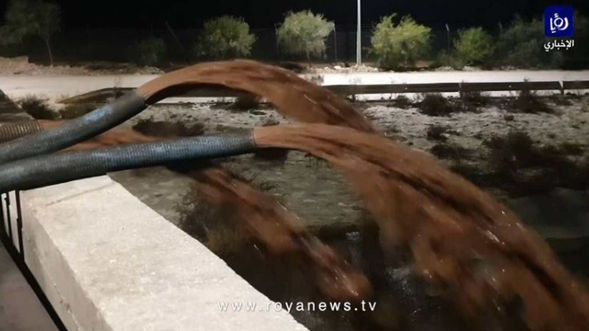 مشكلة صهاريج الزيبار وتفريغها في احدى برك الأكيدر