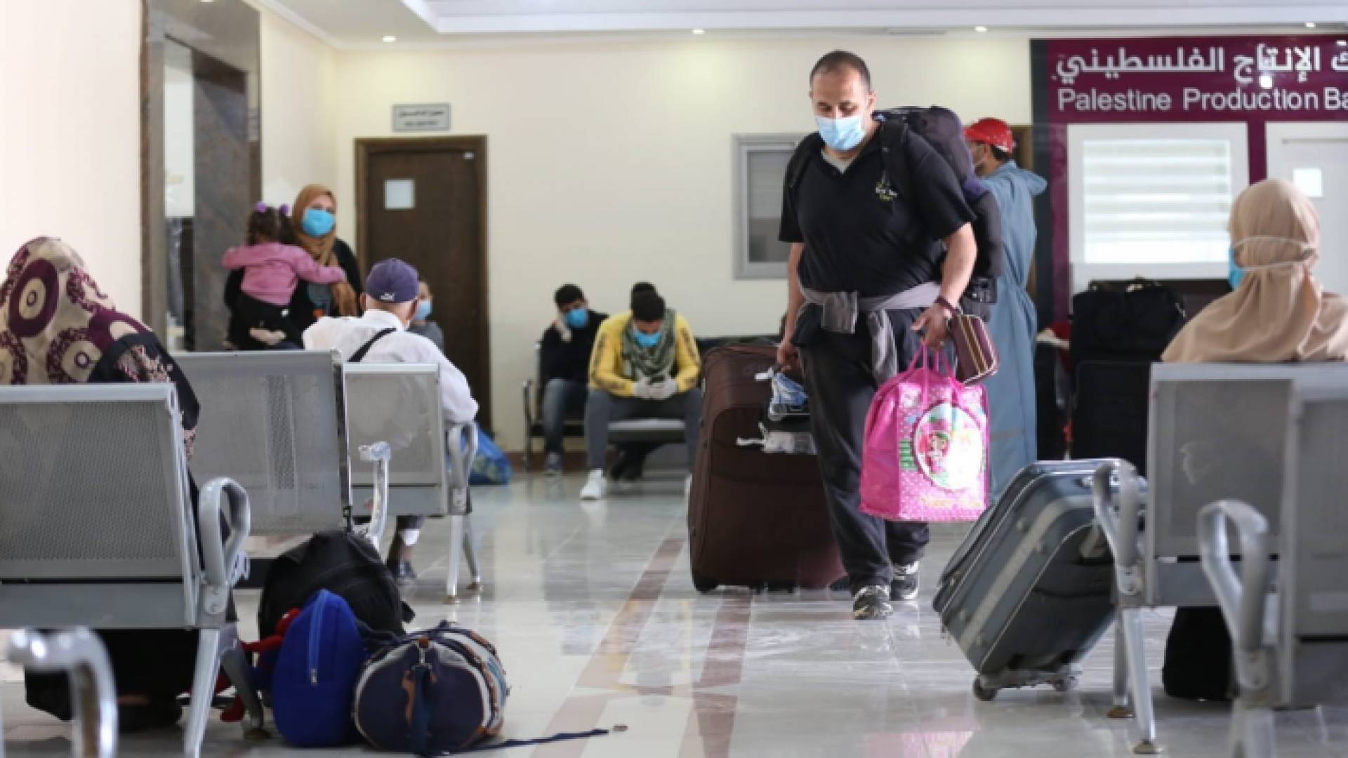 إحدى المعابر الحدودية الفلسطينية