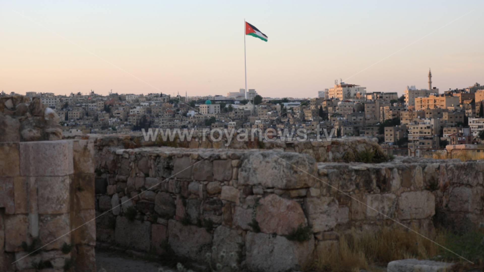جبل القلعة في العاصمة عمان