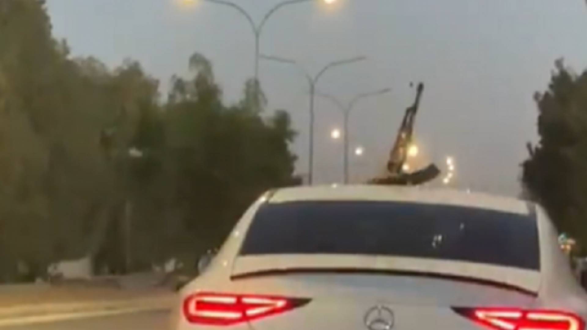 المركبة التي تم داولها على مواقع التواصل الاجتماعي