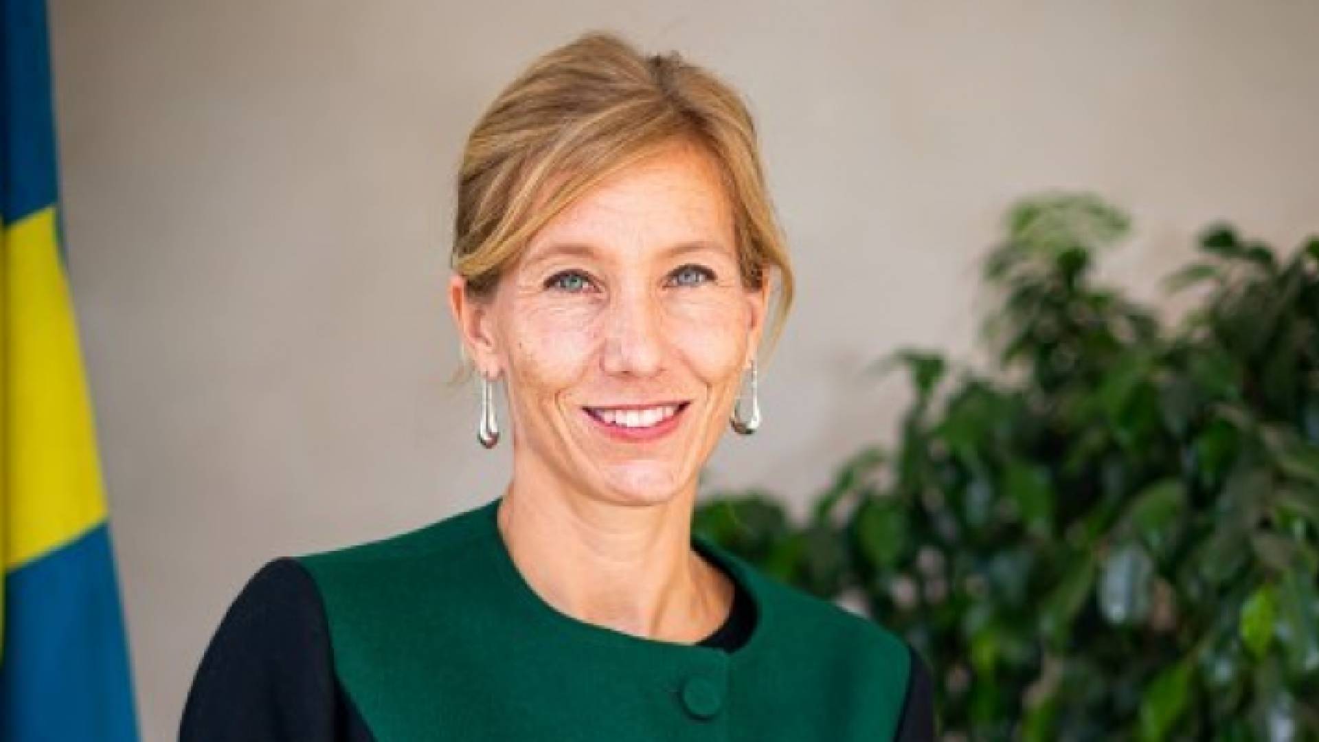 السفيرة السويدية في عمان الكسندرا ريدمارك