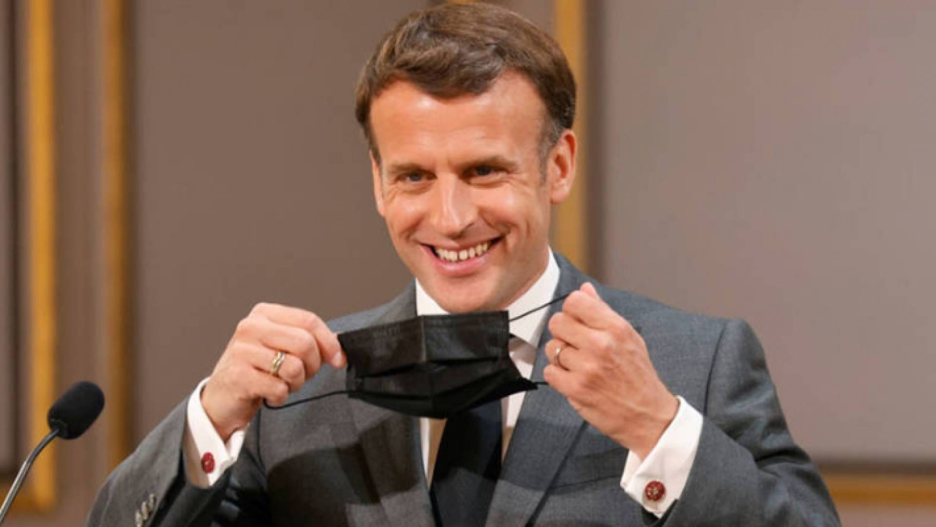 الرئيس الفرنسي إيمانويل ماكرون