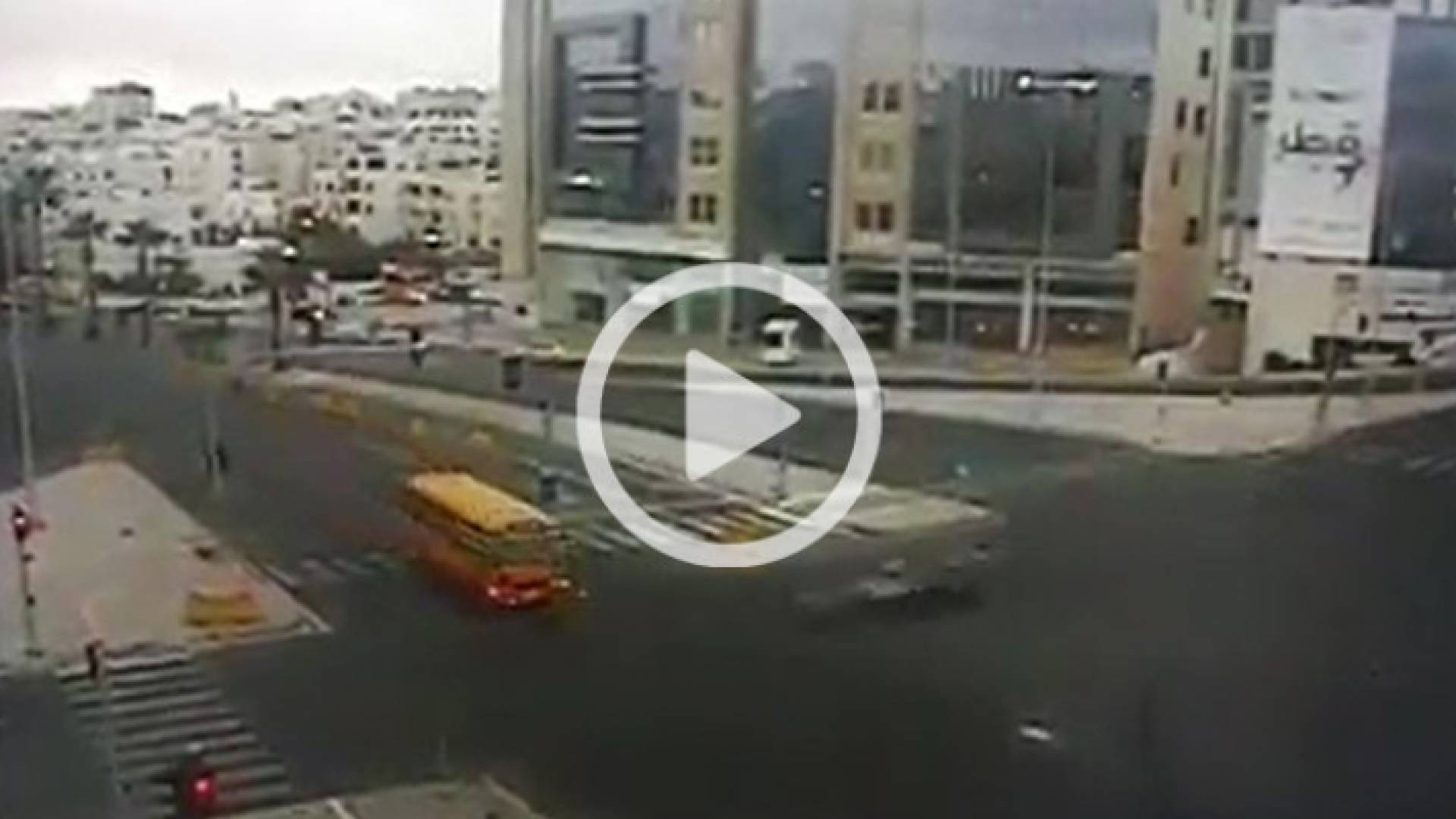 لحظة وقوع الحادث