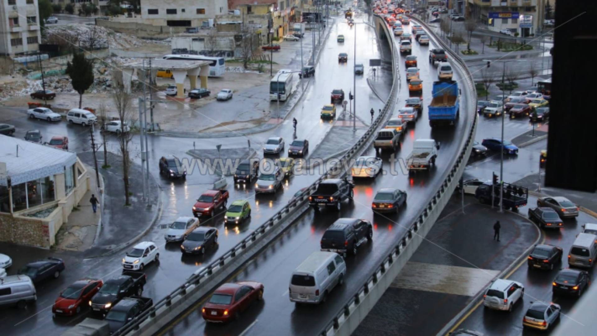 أمطار سابقة في العاصمة عمان - ارشيفية