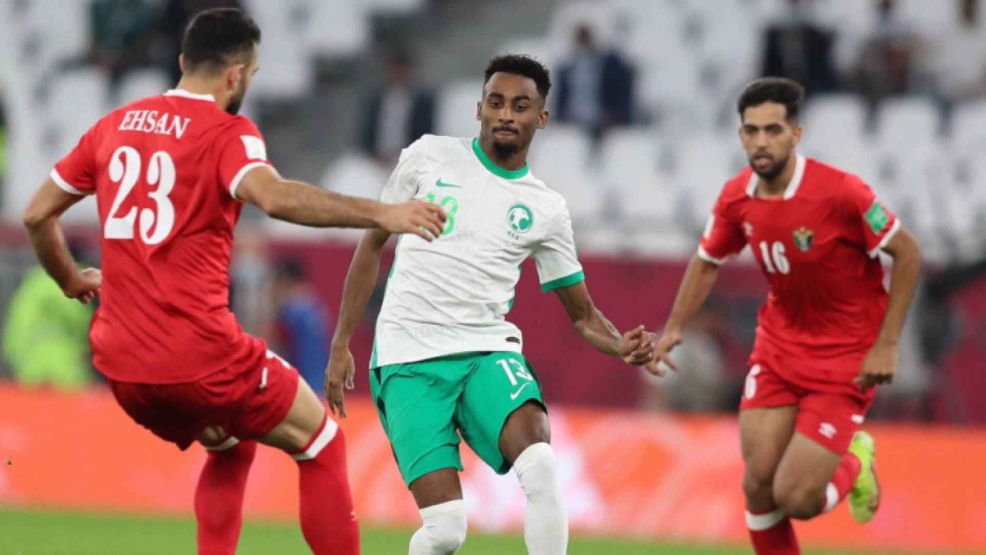 جانب من المباراة