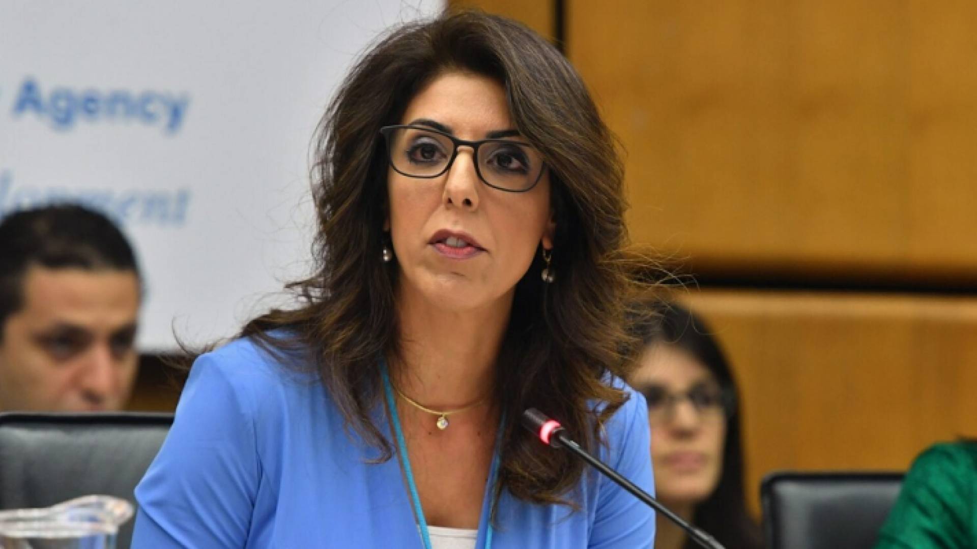 السفيرة الأردنية لدى جمهورية سلوفينيا لينا الحديد