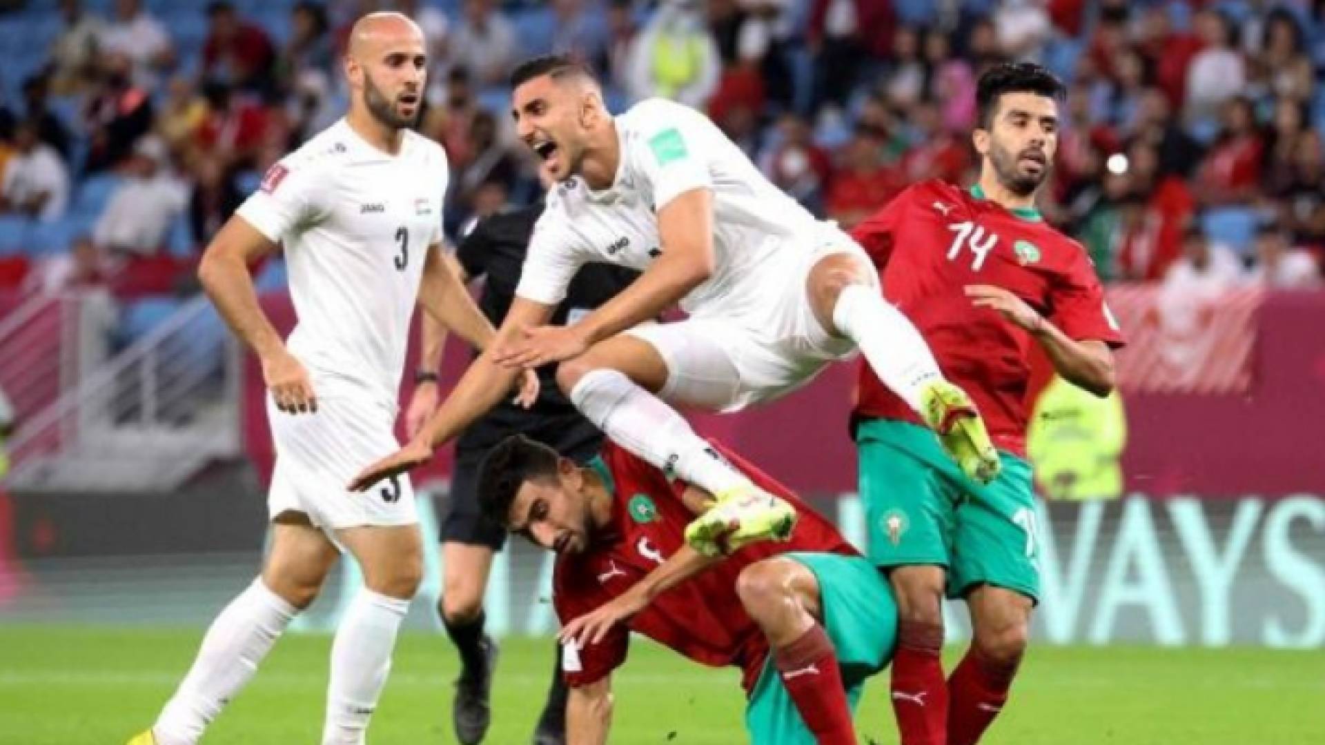 كأس العرب.. المغرب يفوز على فلسطين برباعية