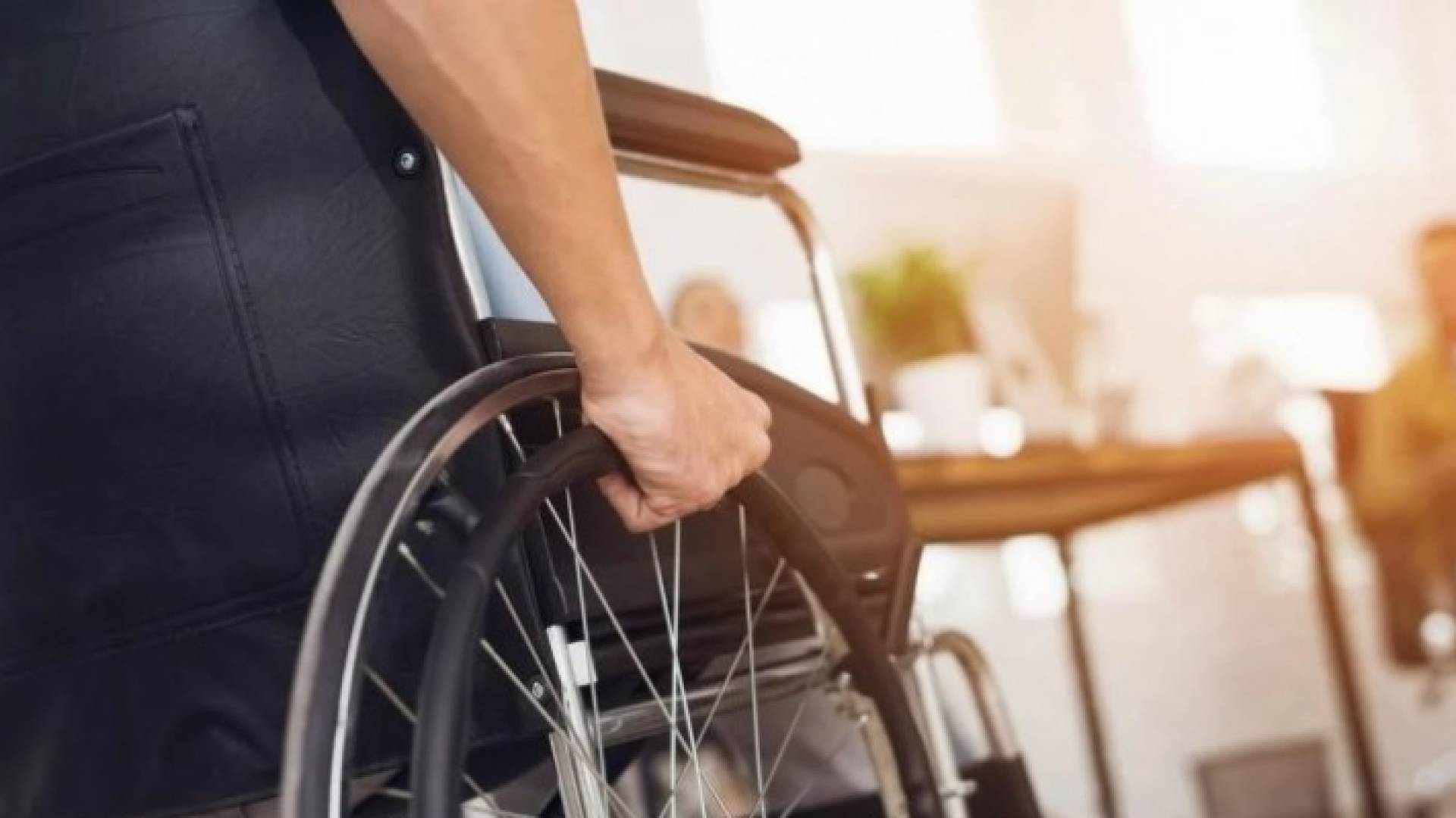 أحد الأشخاص من ذوي الإعاقة