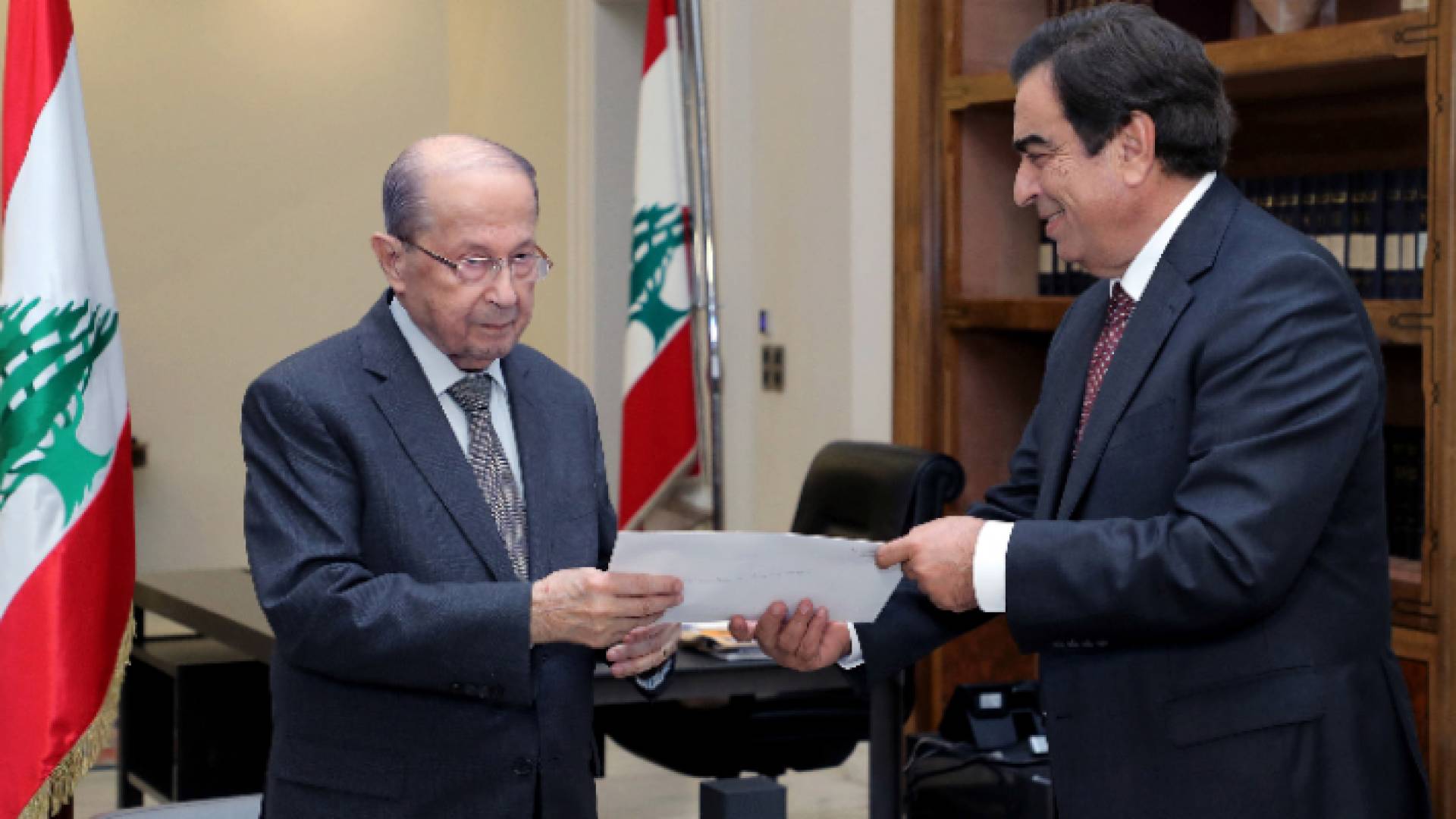 جورج قرداحي والرئيس اللبناني