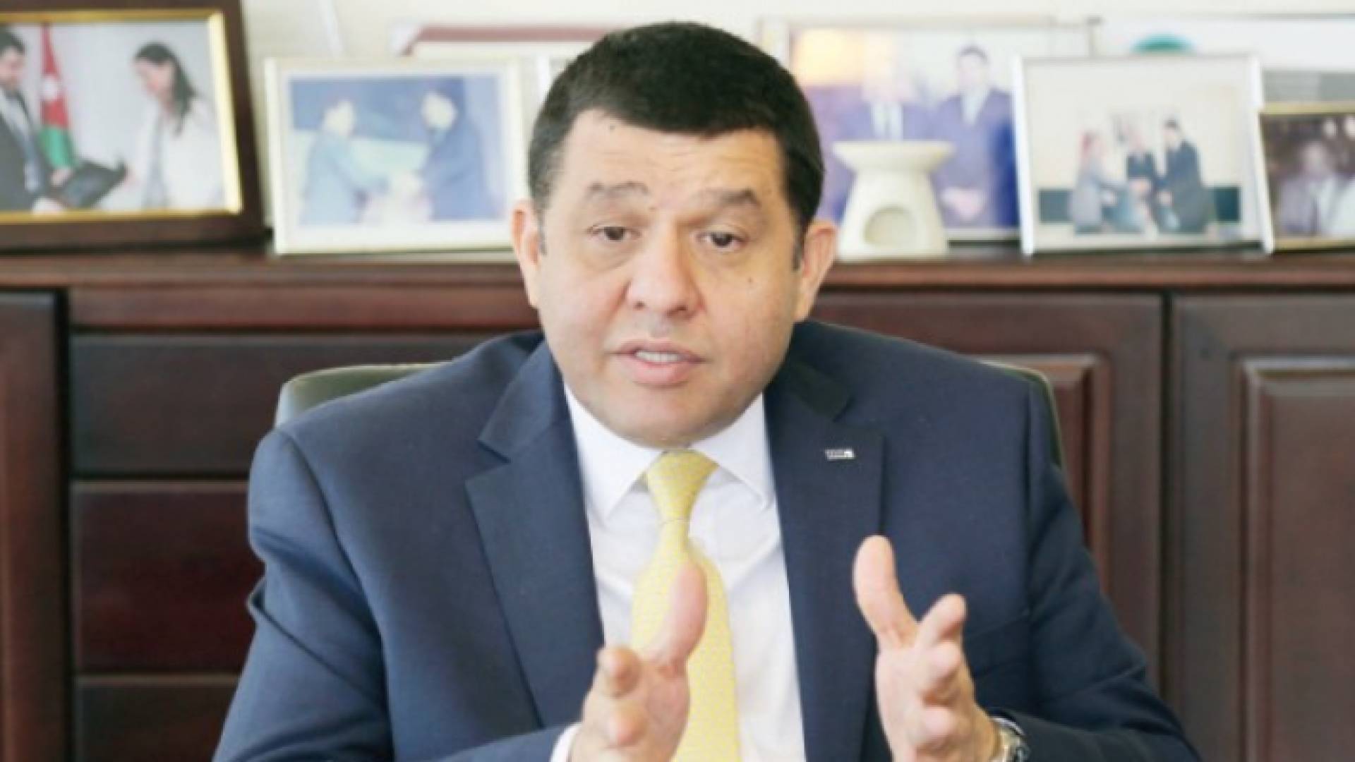 وزير العمل نايف استيتية