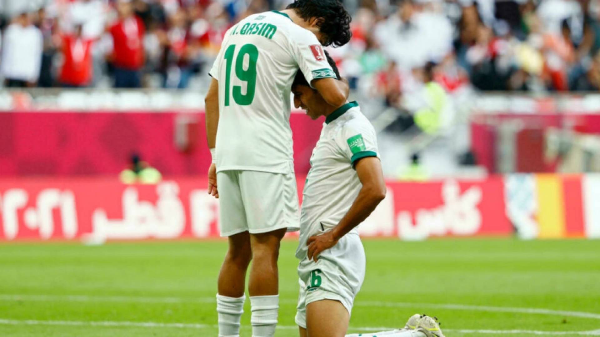 لاعبو المنتخب العراقي