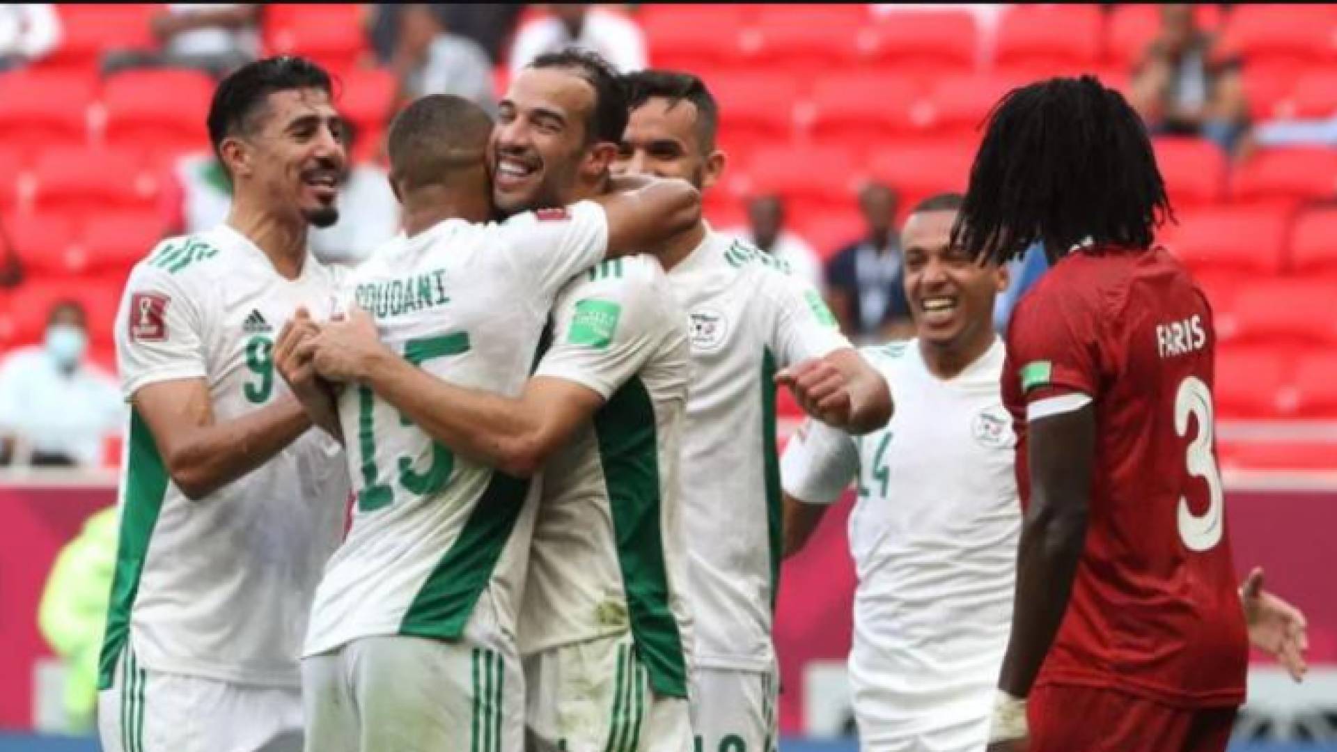 الجزائر يتخطى لبنان بهدفين نظيفين في كأس العرب