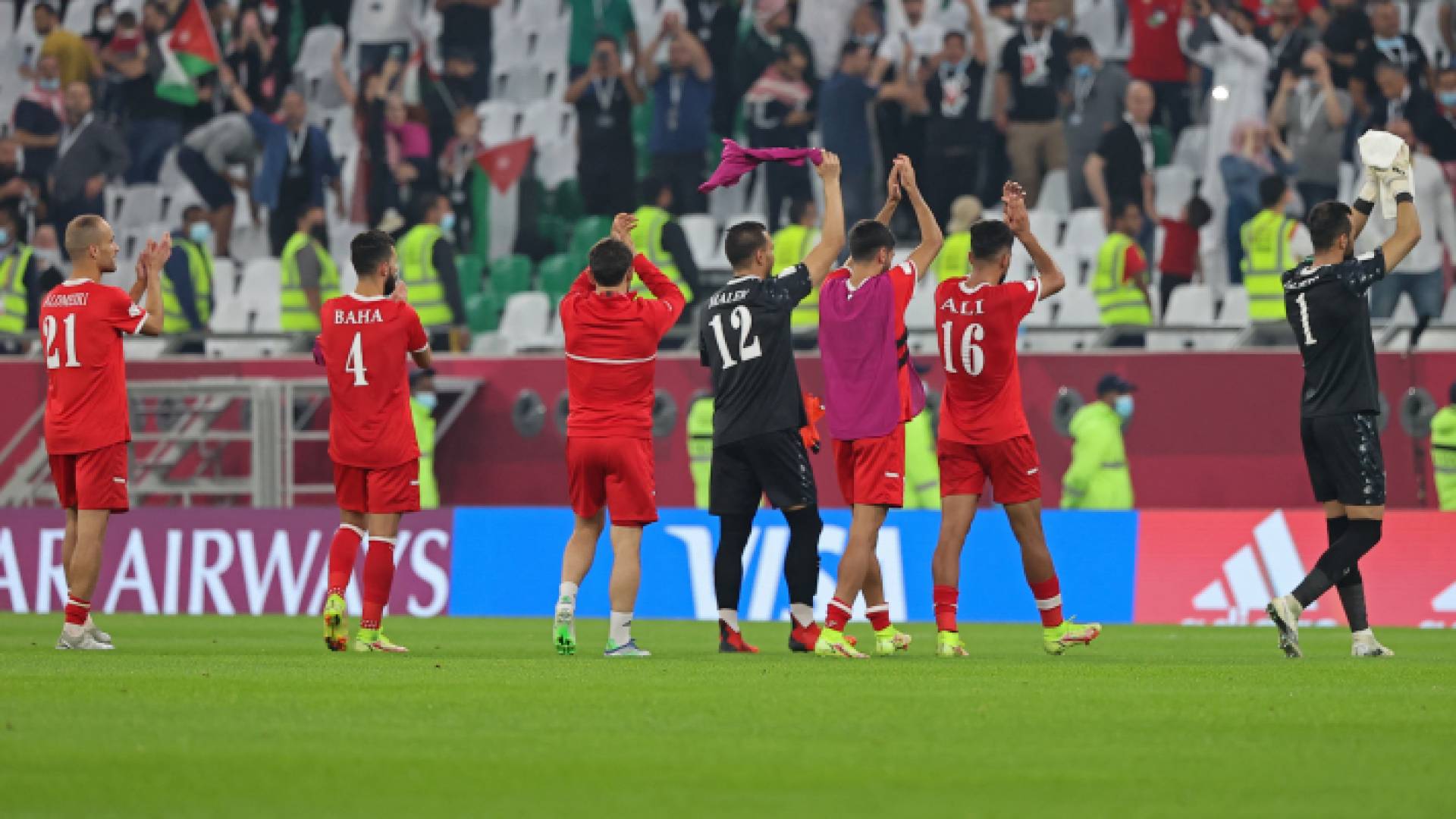 من لقاء النشامى أمام السعودية