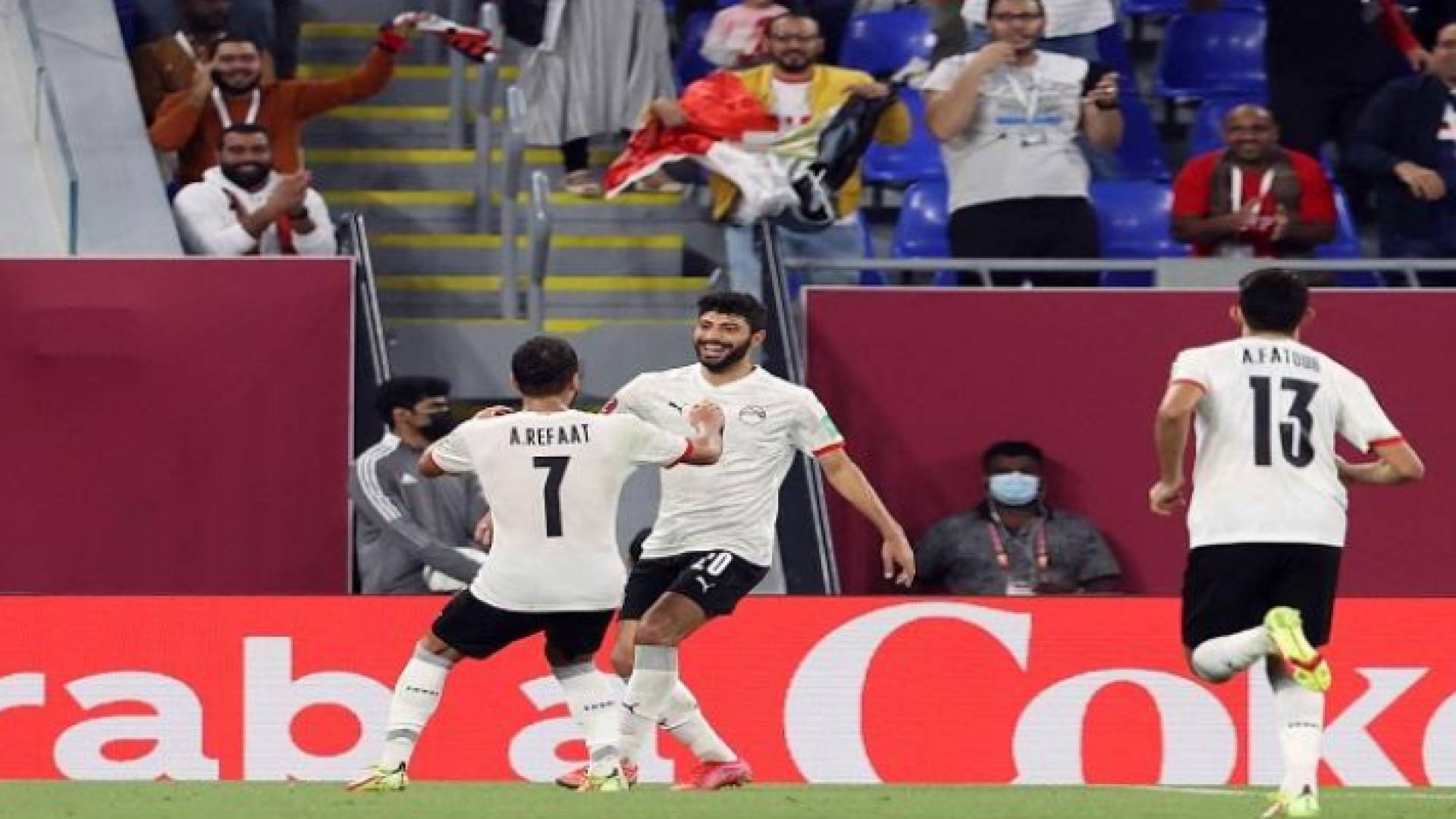 مصر إلى ربع نهائي كأس العرب بعد الفوز على السودان بخماسية نظيفة