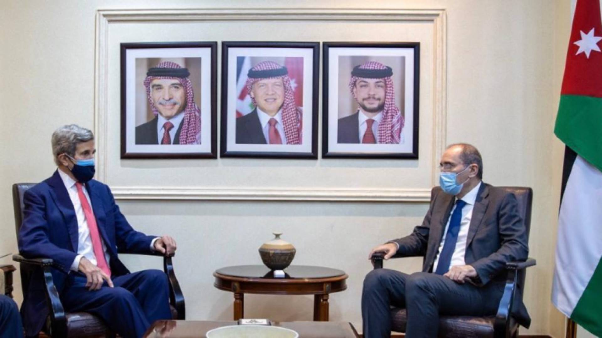 الصفدي وجون كيري