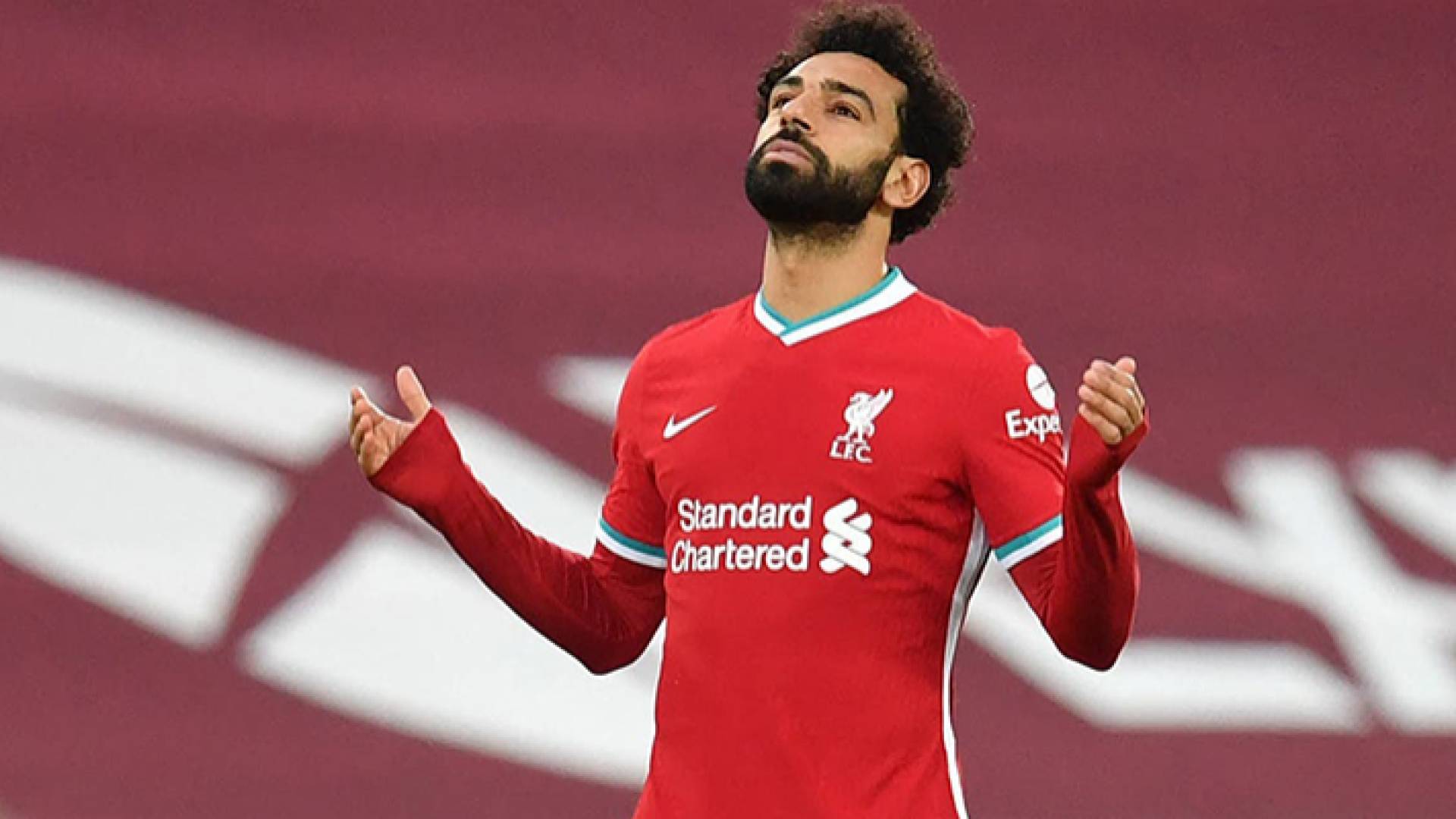 نجم المنتخب المصري لكرة القدم ونادي ليفربول محمد صلاح