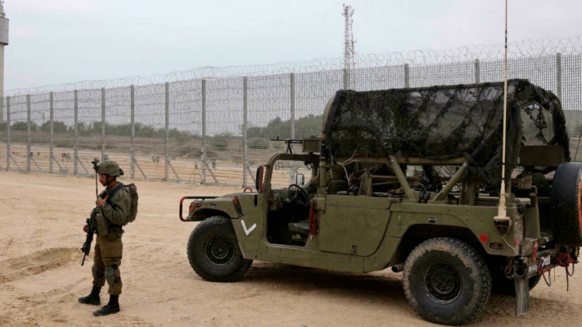 السياج حول غزة