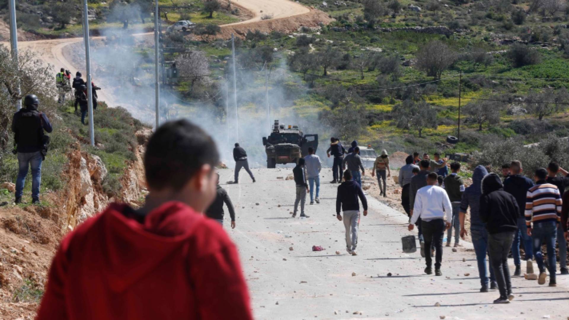 من المواجهات مع الاحتلال الإسرائيلي في بيتا- أرشيفية