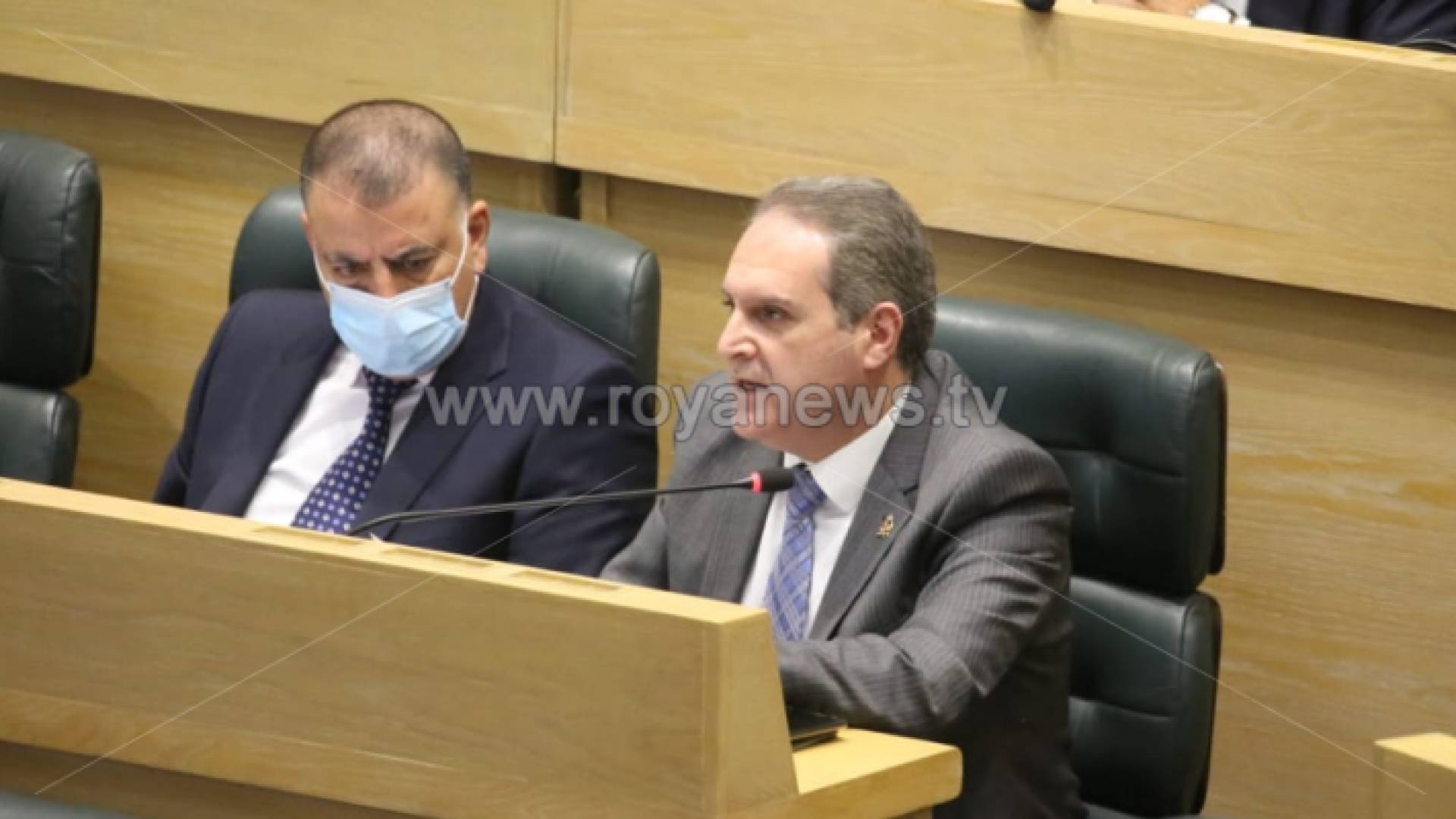 وزير الصحة خلال الجلسة