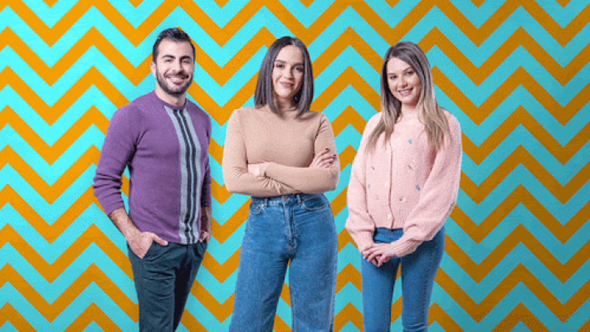 مقدمو برنامج "كرفان": علياء الحموري، وحلا مشهراوي، وزيد البواب