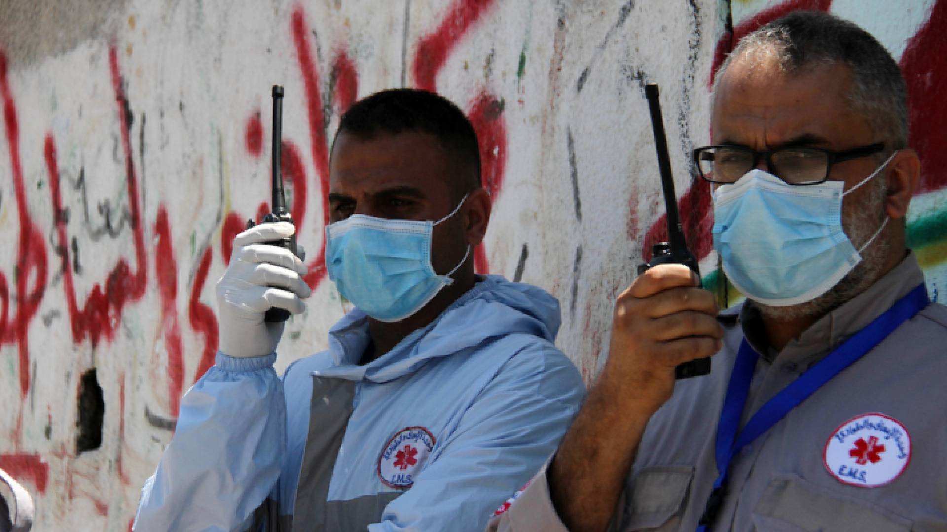 كوادر صحية فلسطينية