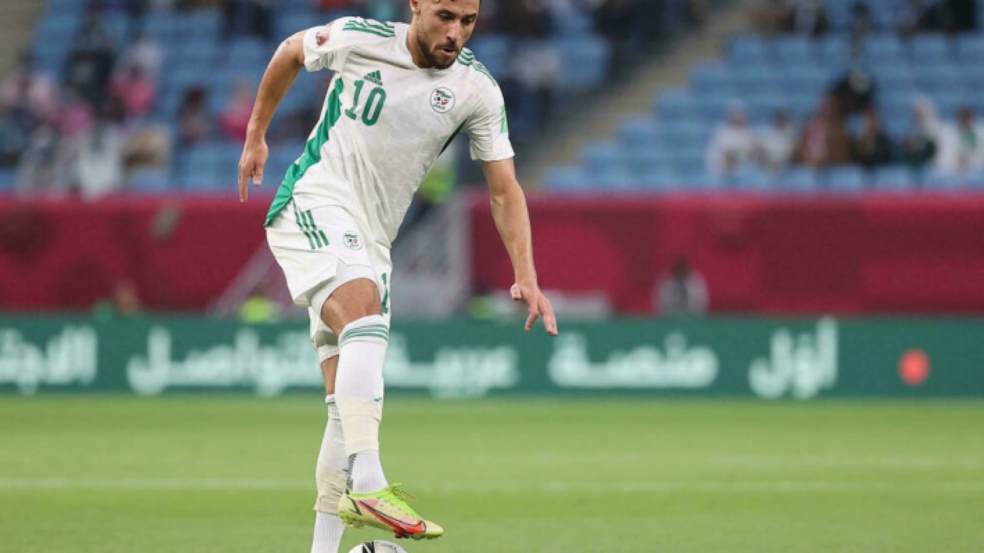 لاعب المنتخب الجزائري يوسف بلايلي - أرشيفية