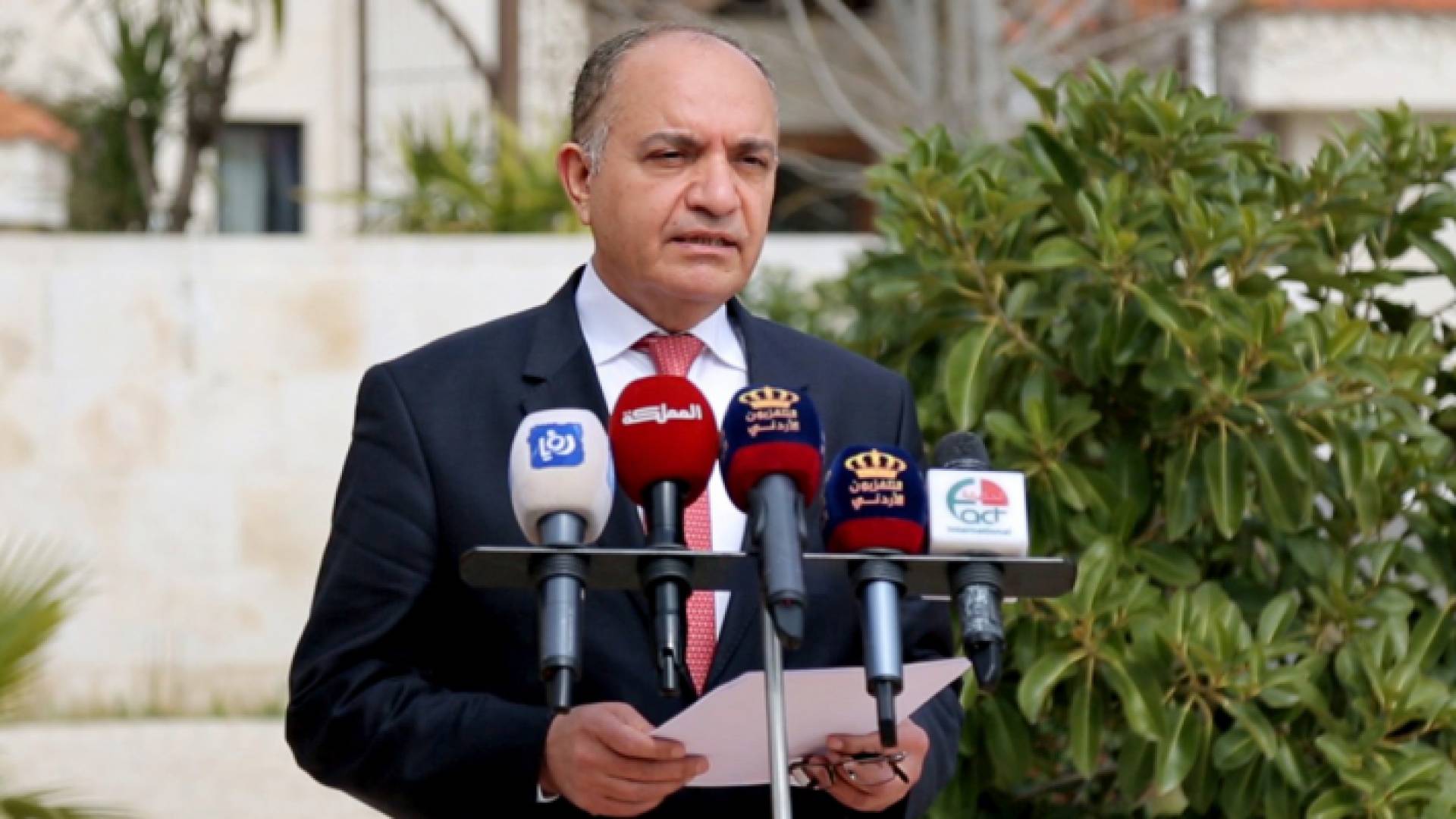 سفير الأردن لدى مصر أمجد العضايلة