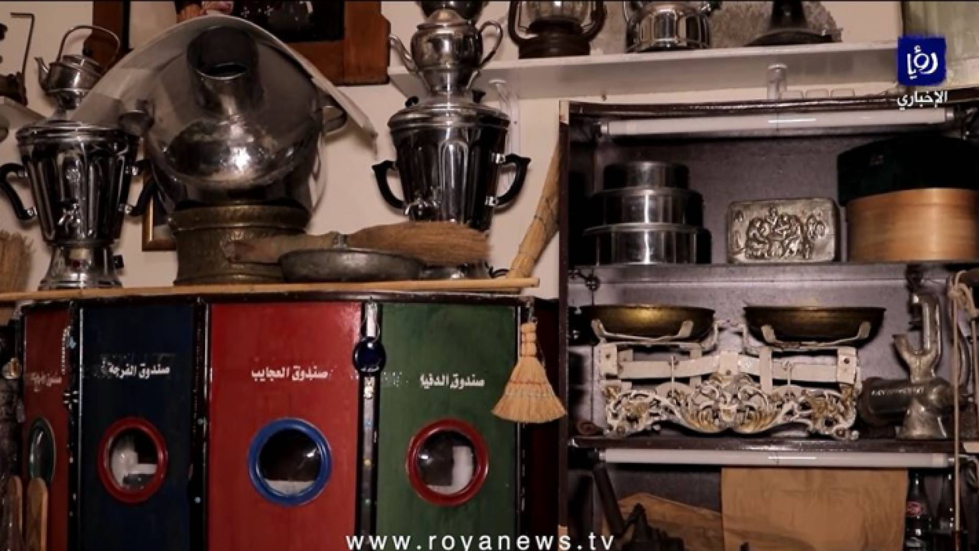 هيثم طباخة يحول بيته في دمشق لمتحف صغير مستخدما أدواته القديمة والنادرة