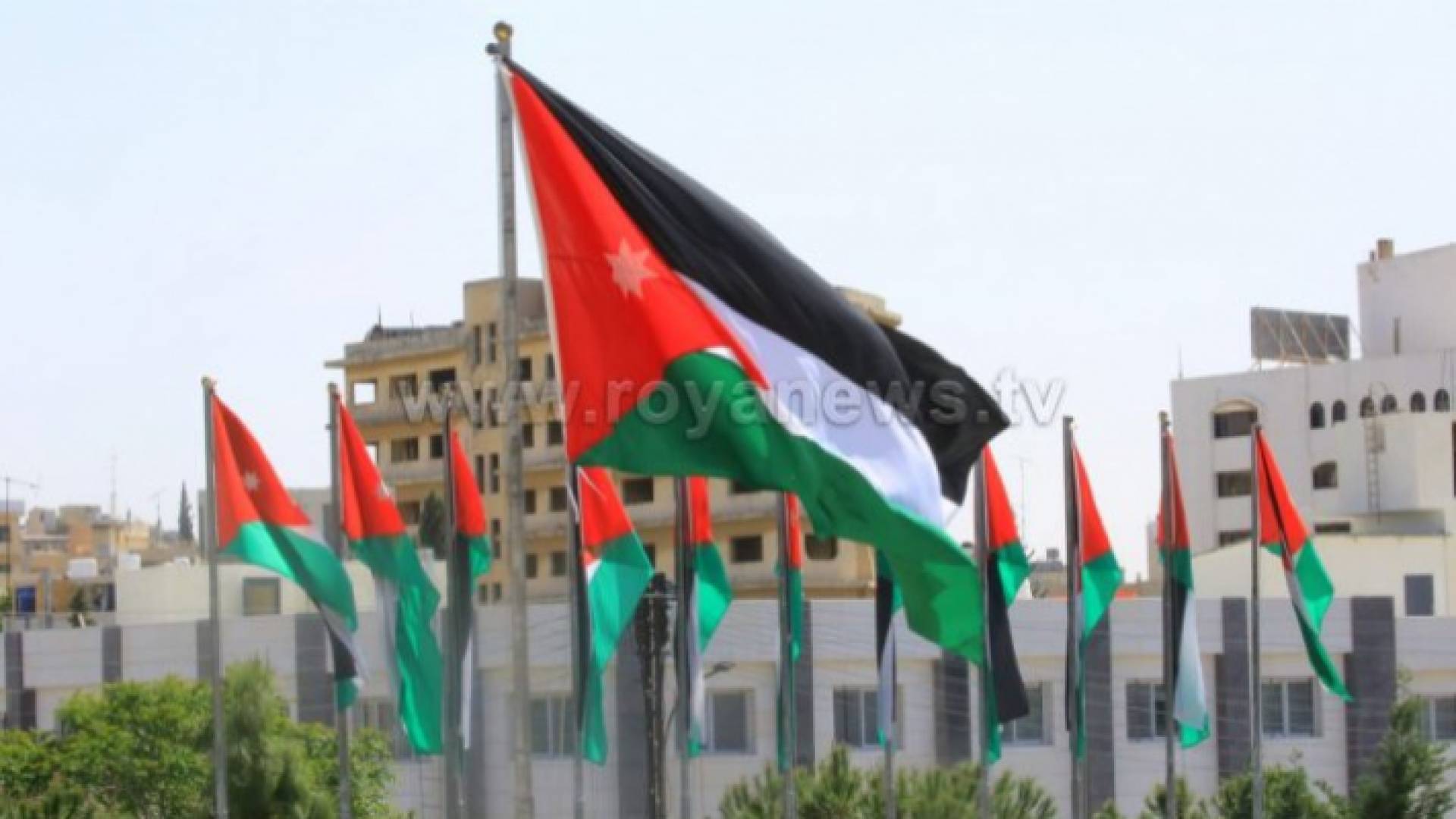 علم الأردن - ارشيفية