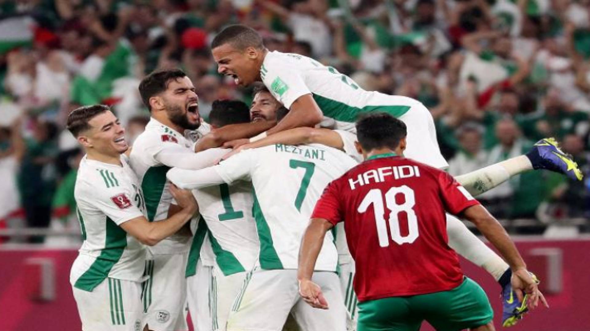 ابن راشد يهنئ المنتخب الجزائري