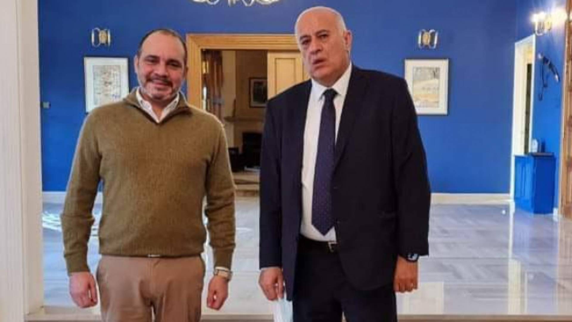 الأمير علي والرجوب يتفقان على تنظيم بطولة القدس والكرامة للأندية