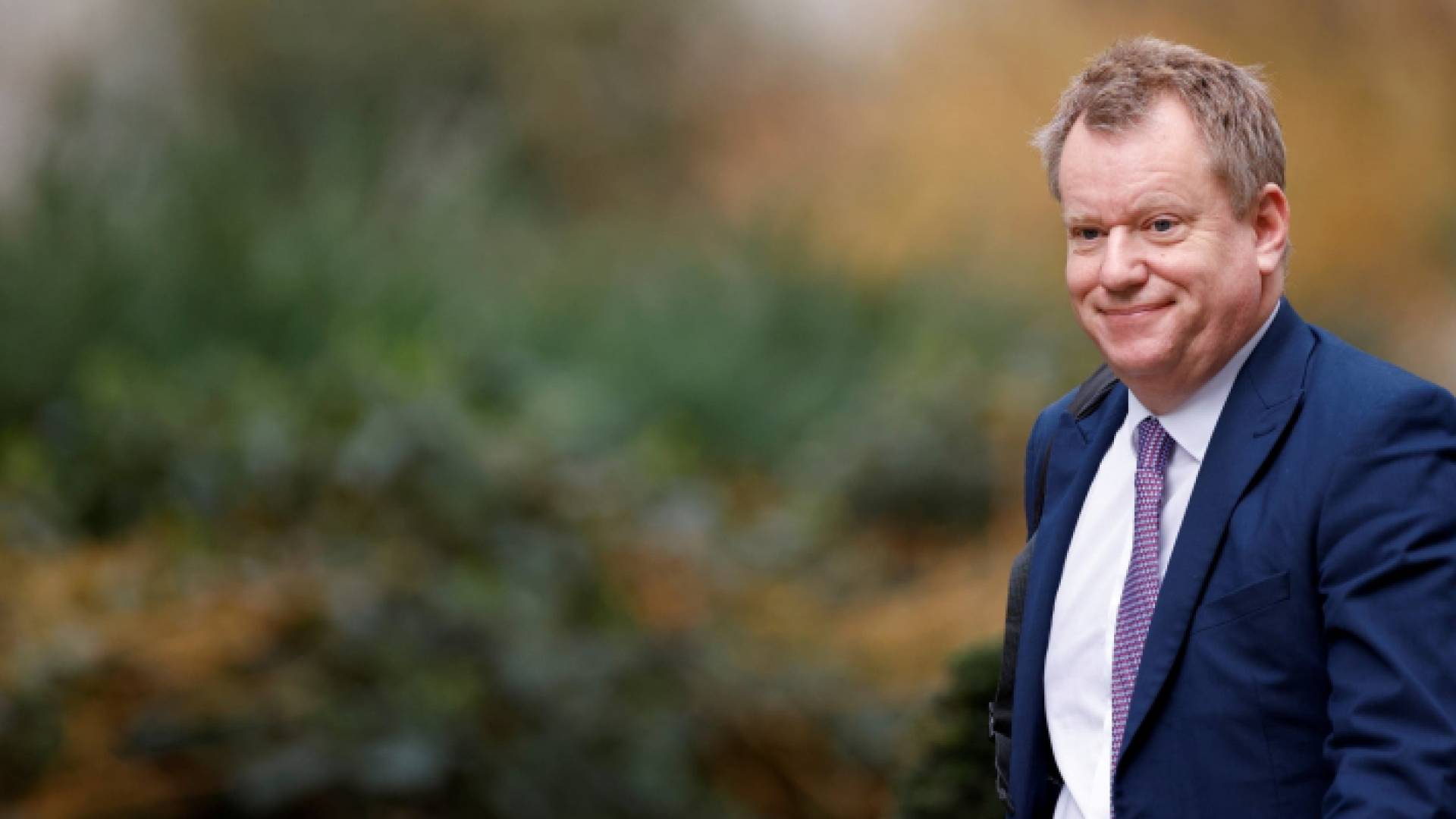 الوزير البريطاني المستقيل ديفيد فروست