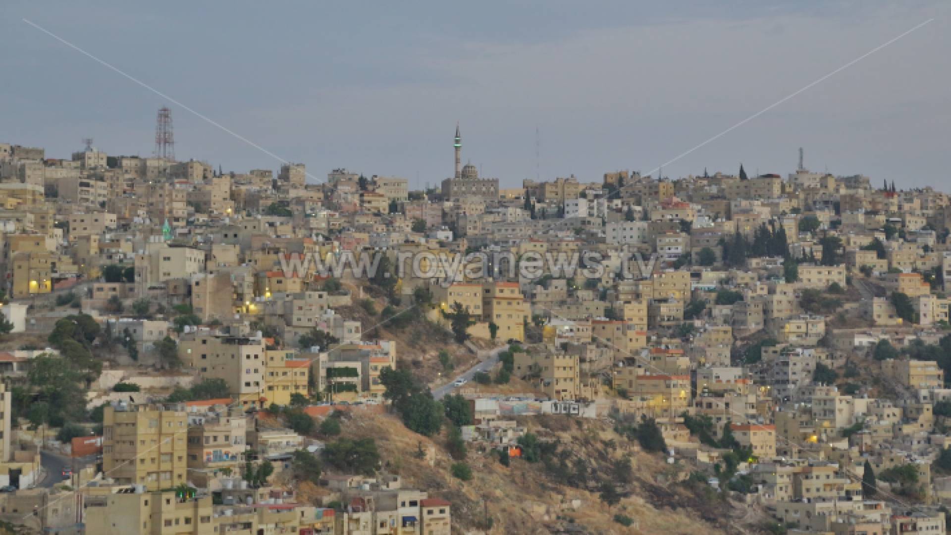 جانب من العاصمة عمان