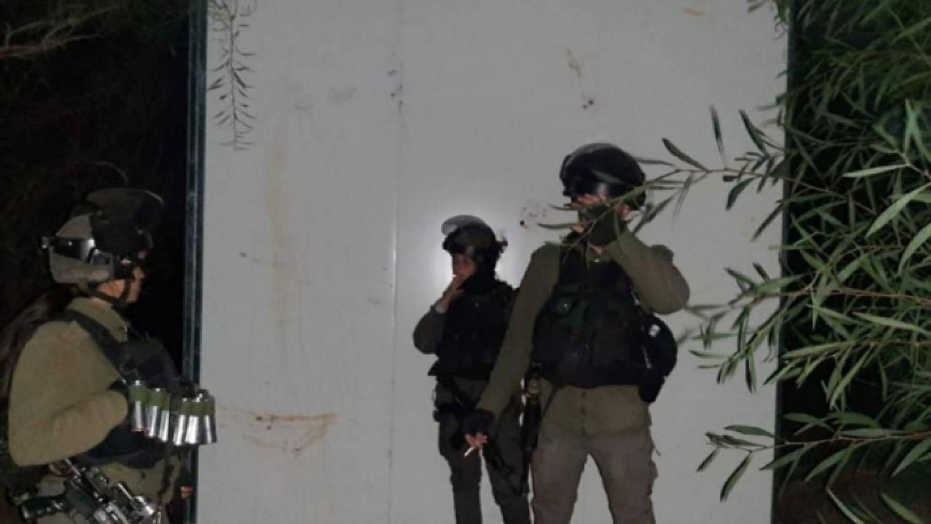 عناصر من جيش الاحتلال الاسرائيلي