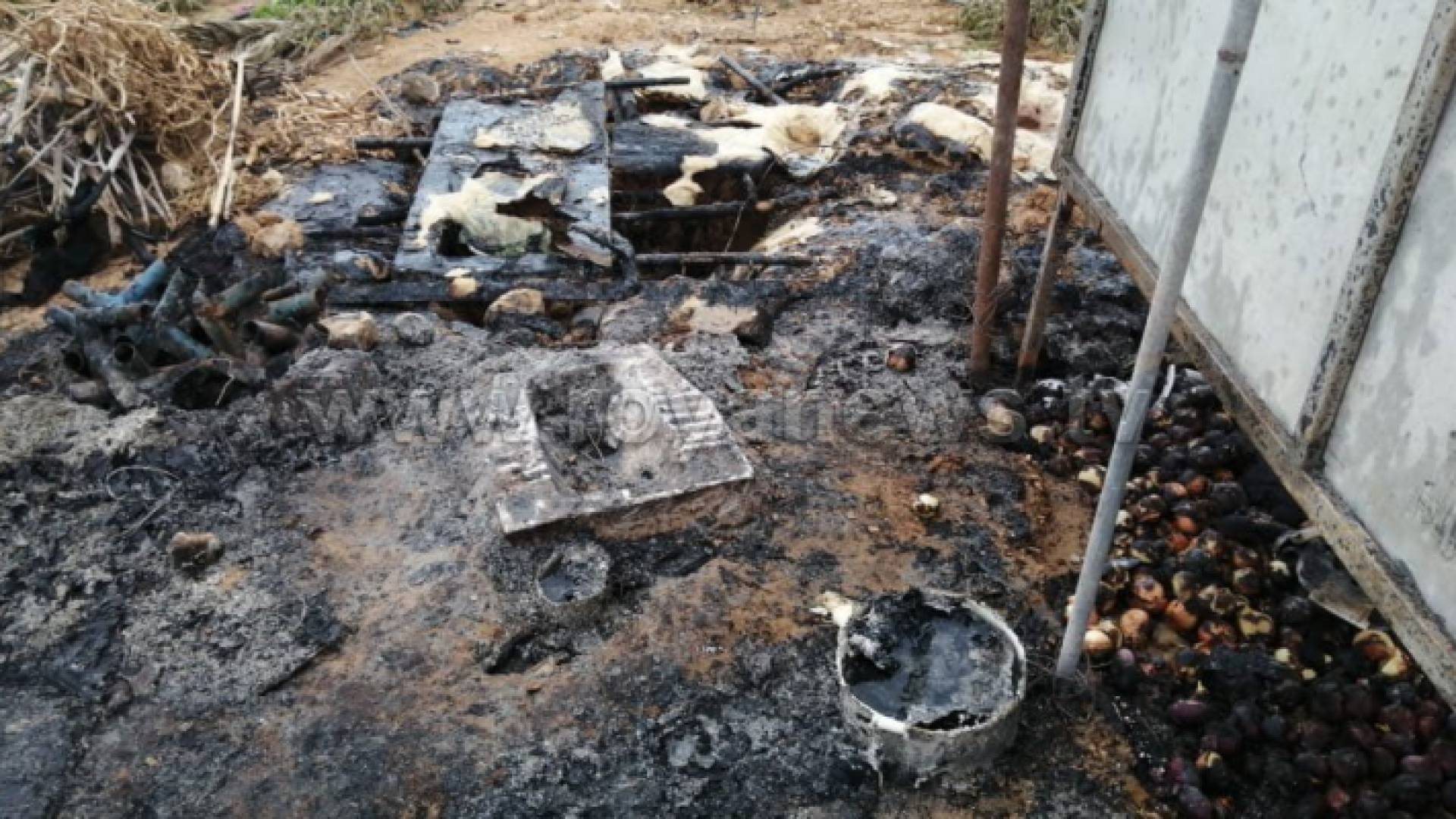 حريق شب في خيمة بمنطقة الكرامة غربي محافظة البلقاء