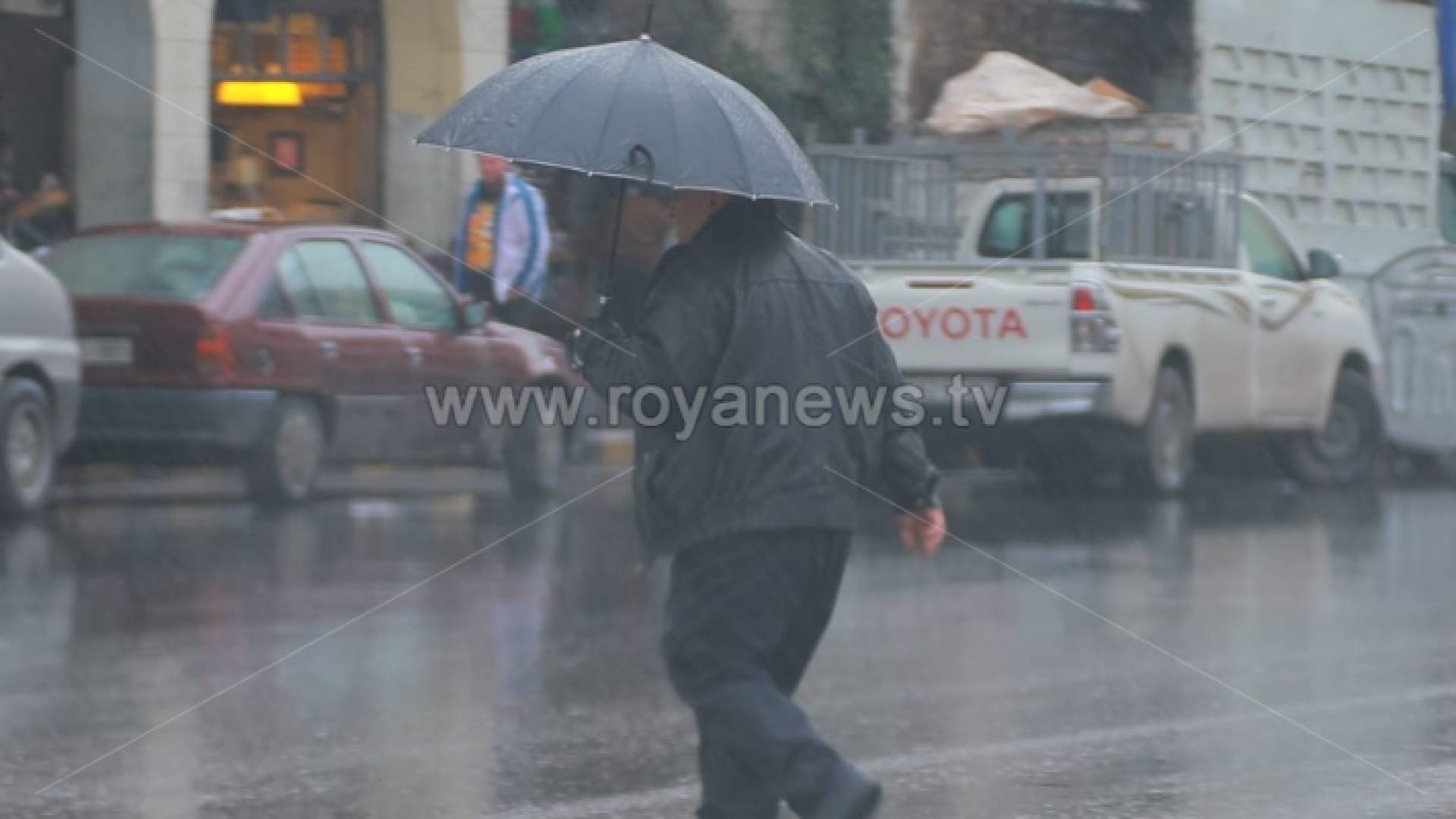 أمطار في العاصمة عمان