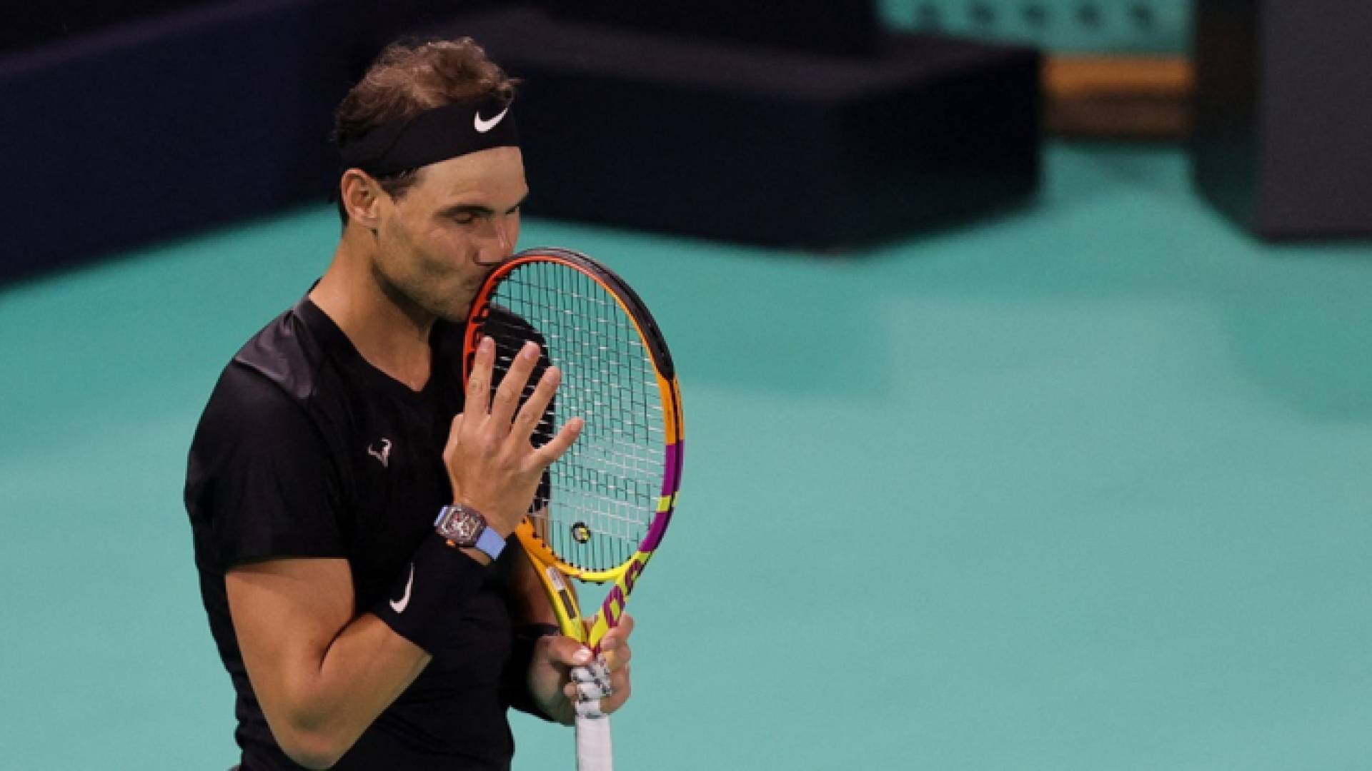 نجم التنس الإسباني رافاييل نادال - أرشيفية