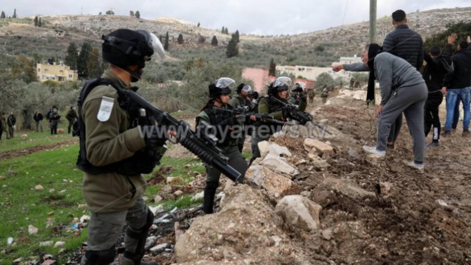 مواجهات مع قوات الاحتلال الإسرائيلي - أرشيفية