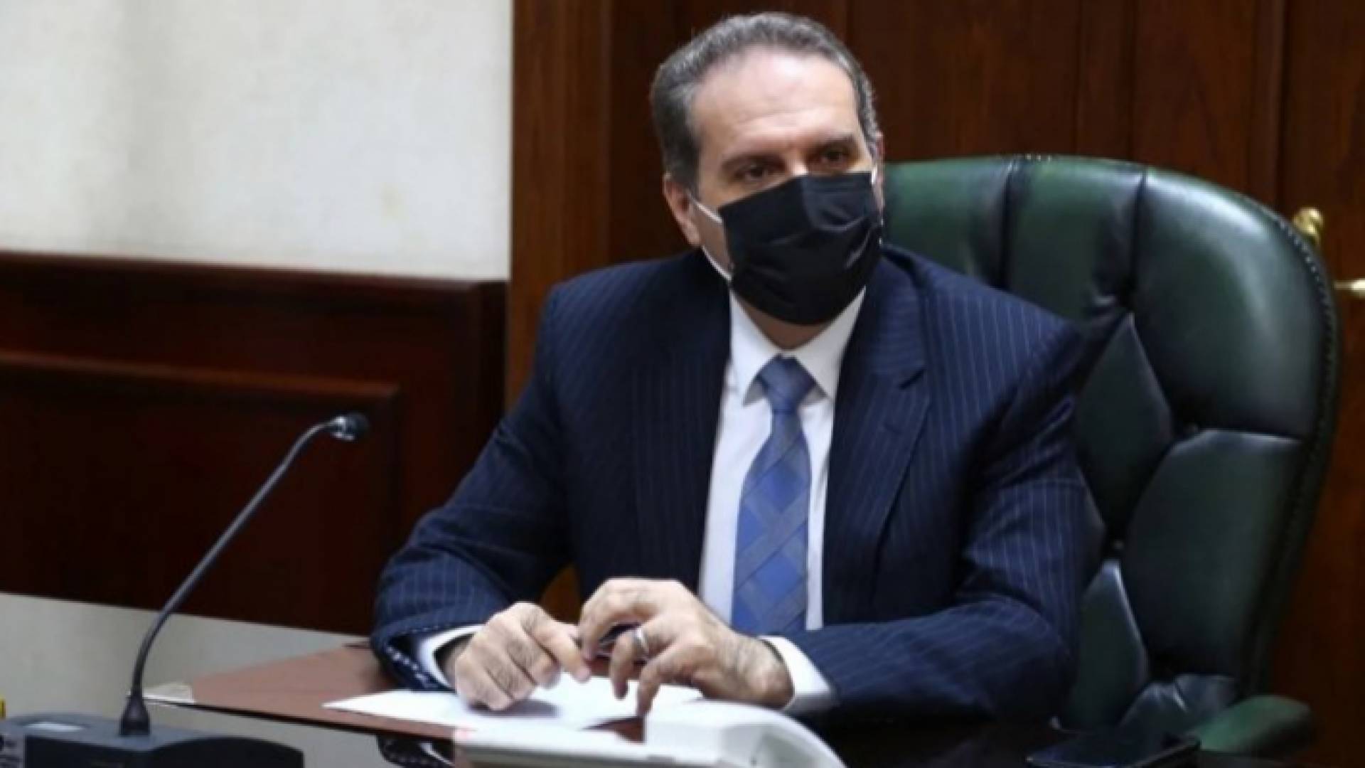 وزير الصحة الدكتور فراس الهواري - أرشيفية