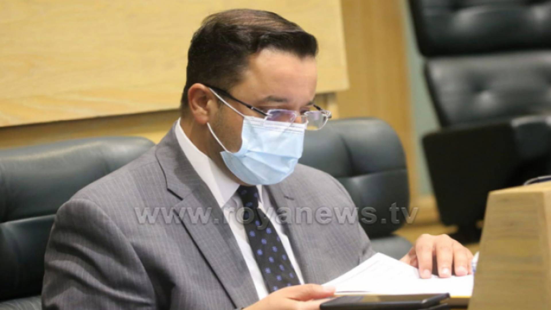 وزير المالية محمد العسعس