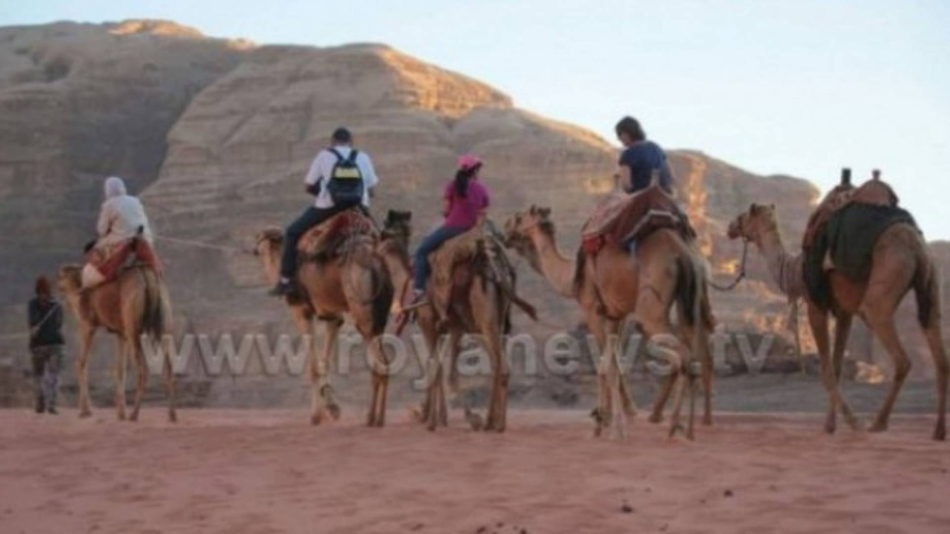 سياح في الأردن