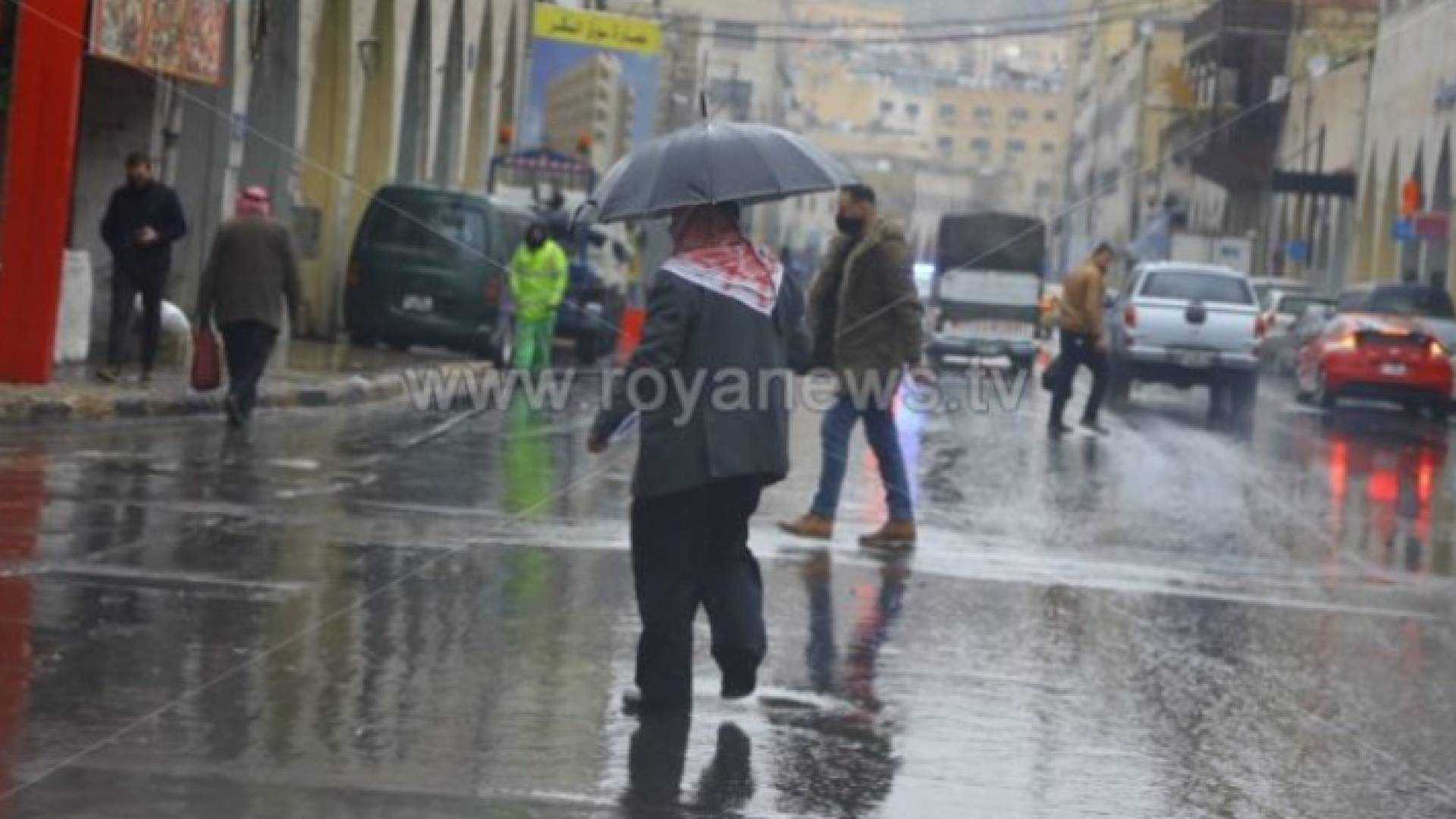 منخفض جوي يؤثر على الاردن
