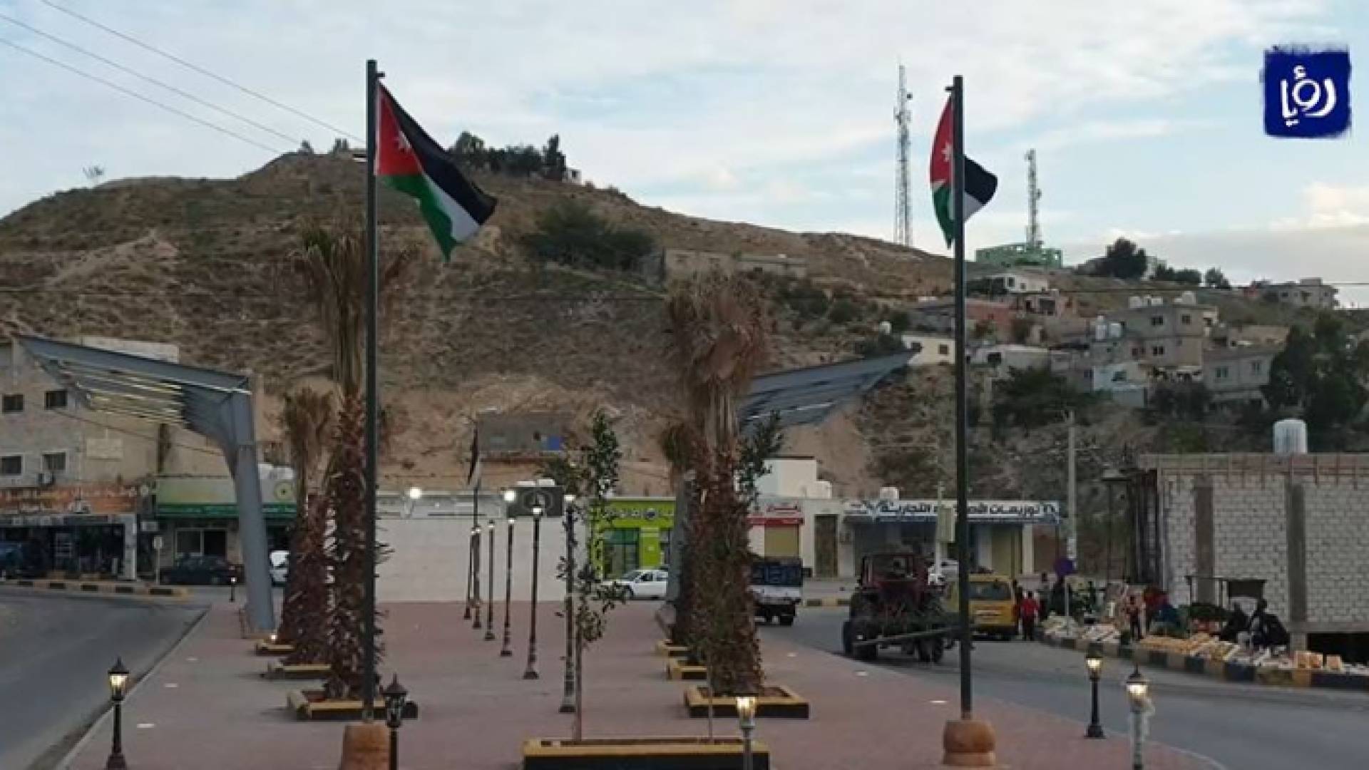 انتهاء المرحلة الأولى من تطوير وسط منطقة الشونة الشمالية في اربد