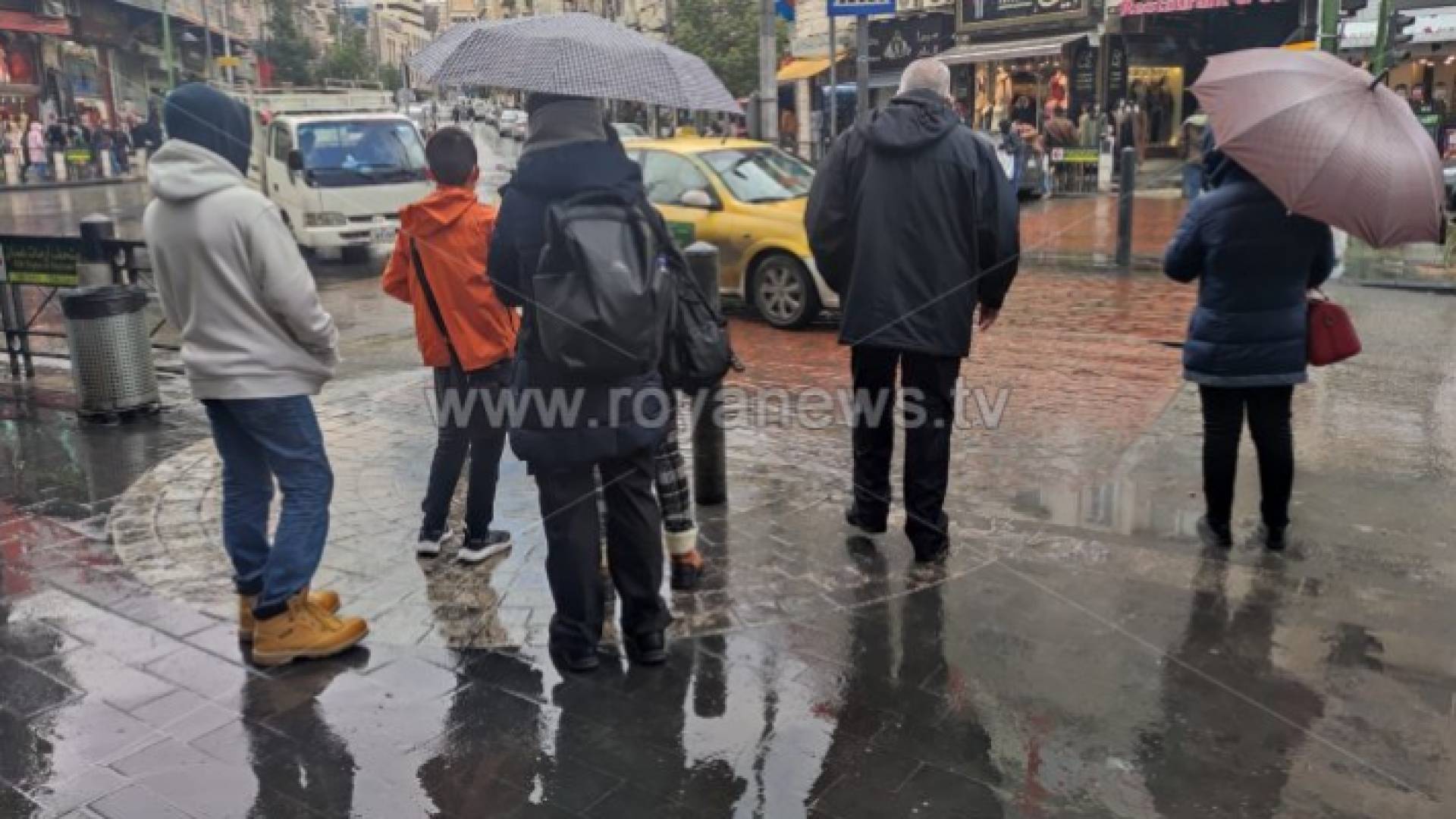 امطار في العاصمة عمان - ارشيفية