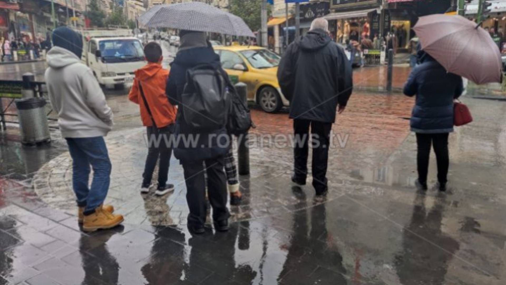 امطار في العاصمة عمان - ارشيفية